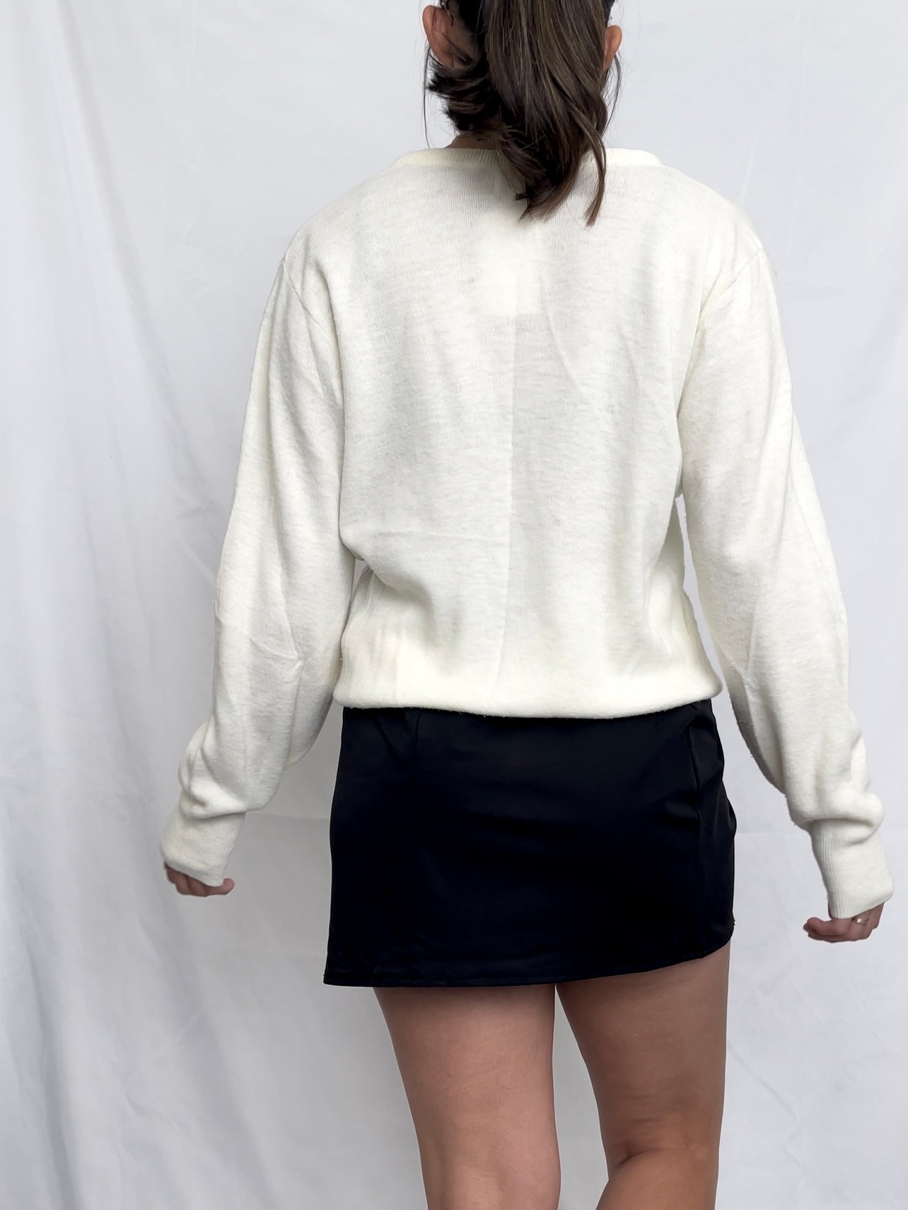 Cream Cardigan (M)