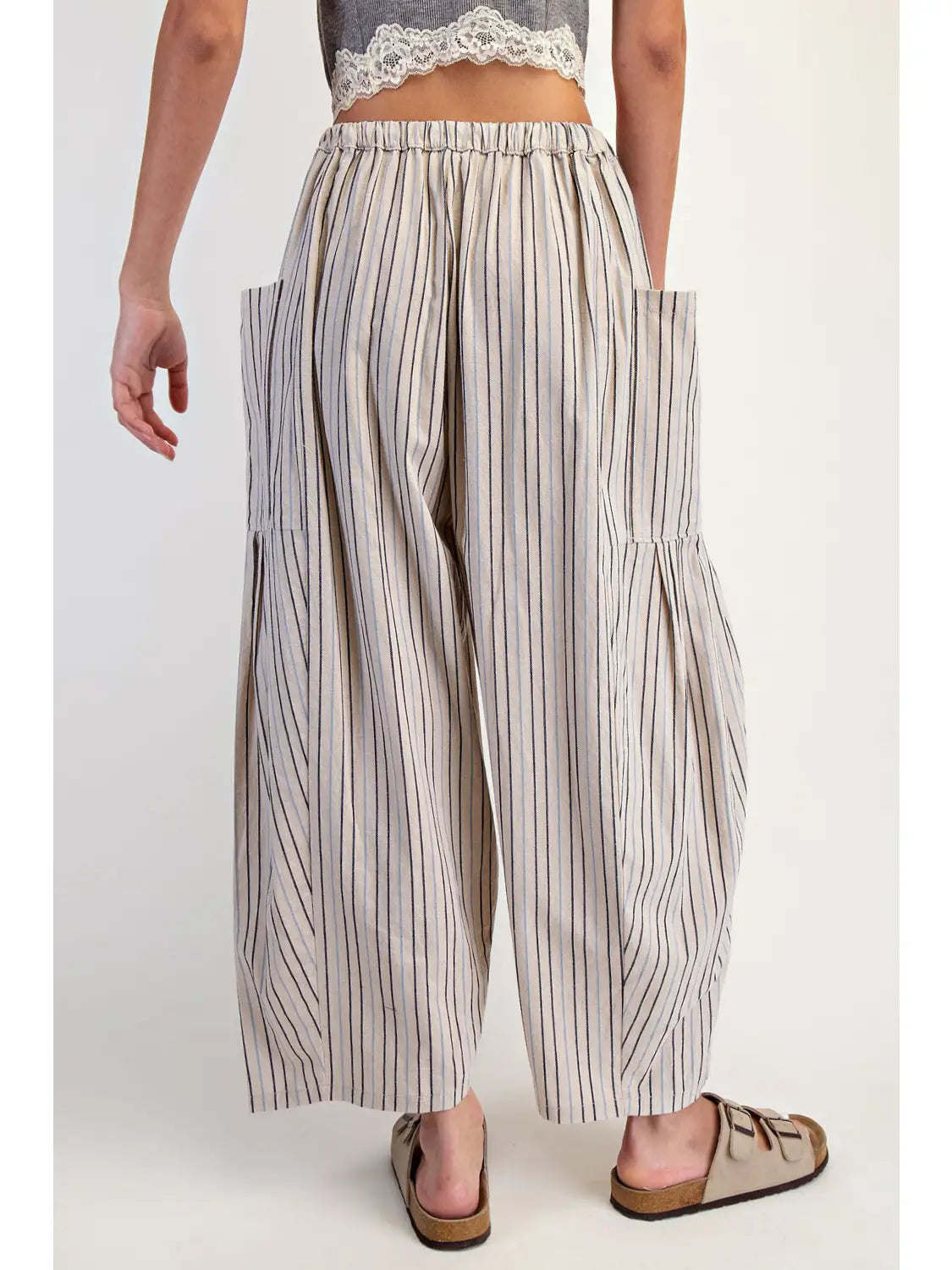 Skylar Cotton Striped Pant