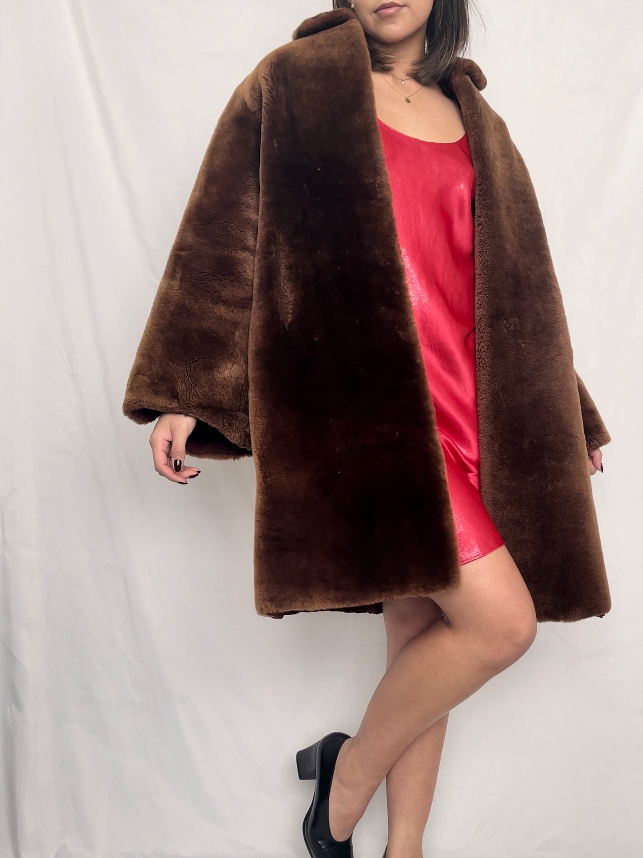 Faux Fur Coat (OS)