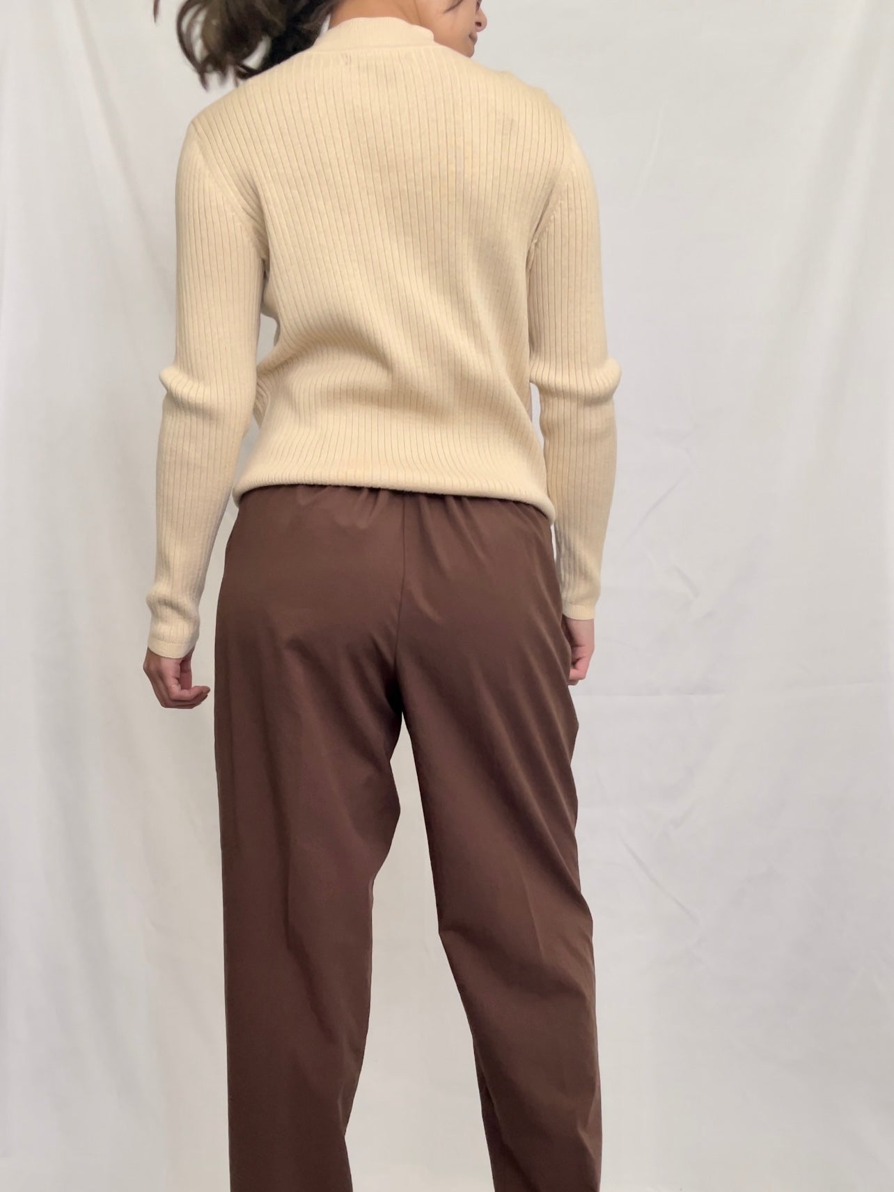 Beige Mockneck (M)