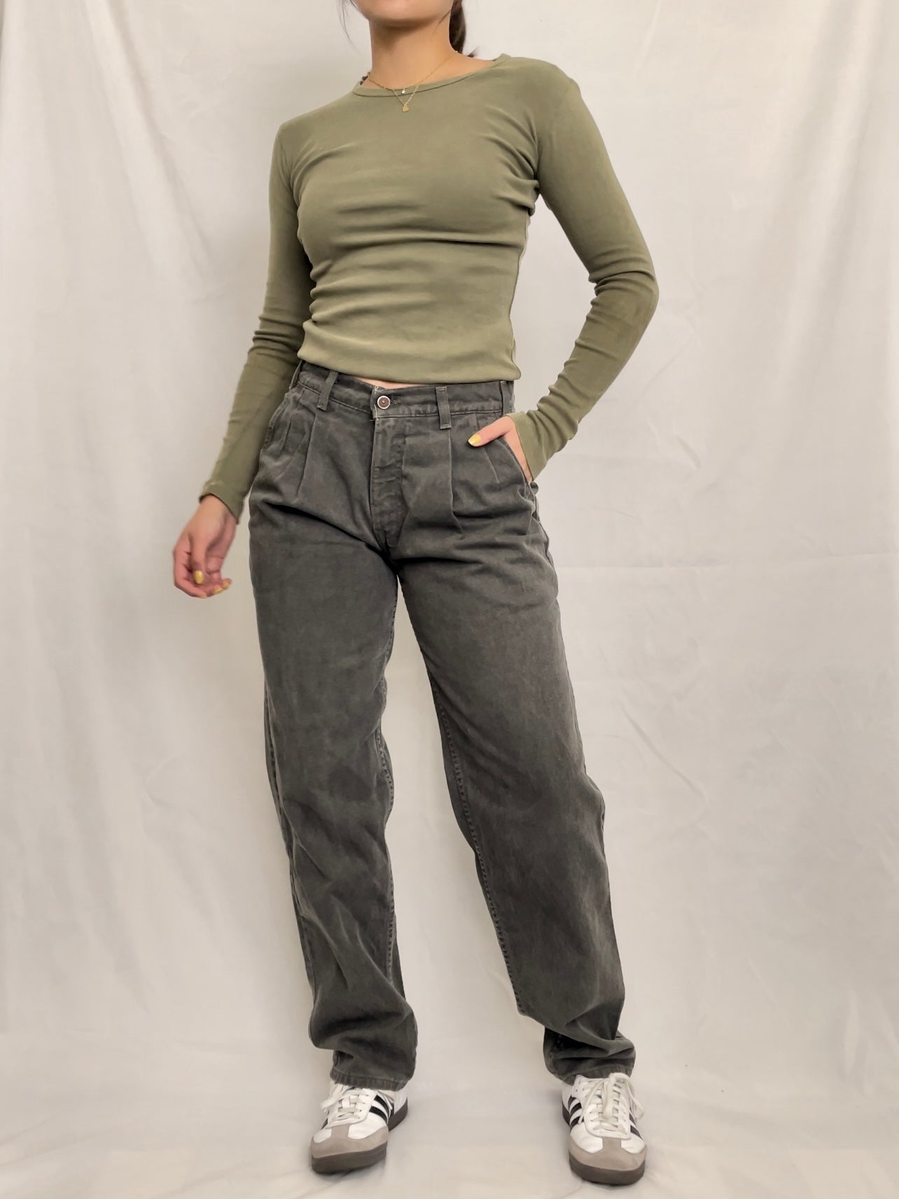 Grey Levi’s (28”)