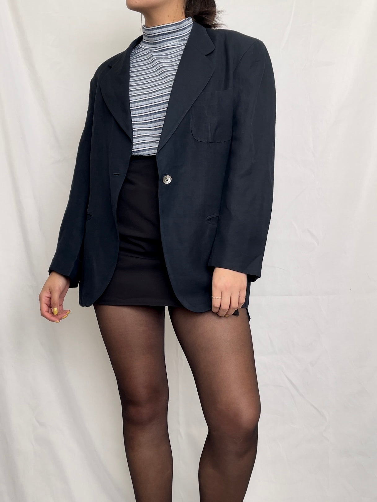 Navy Blazer (M)