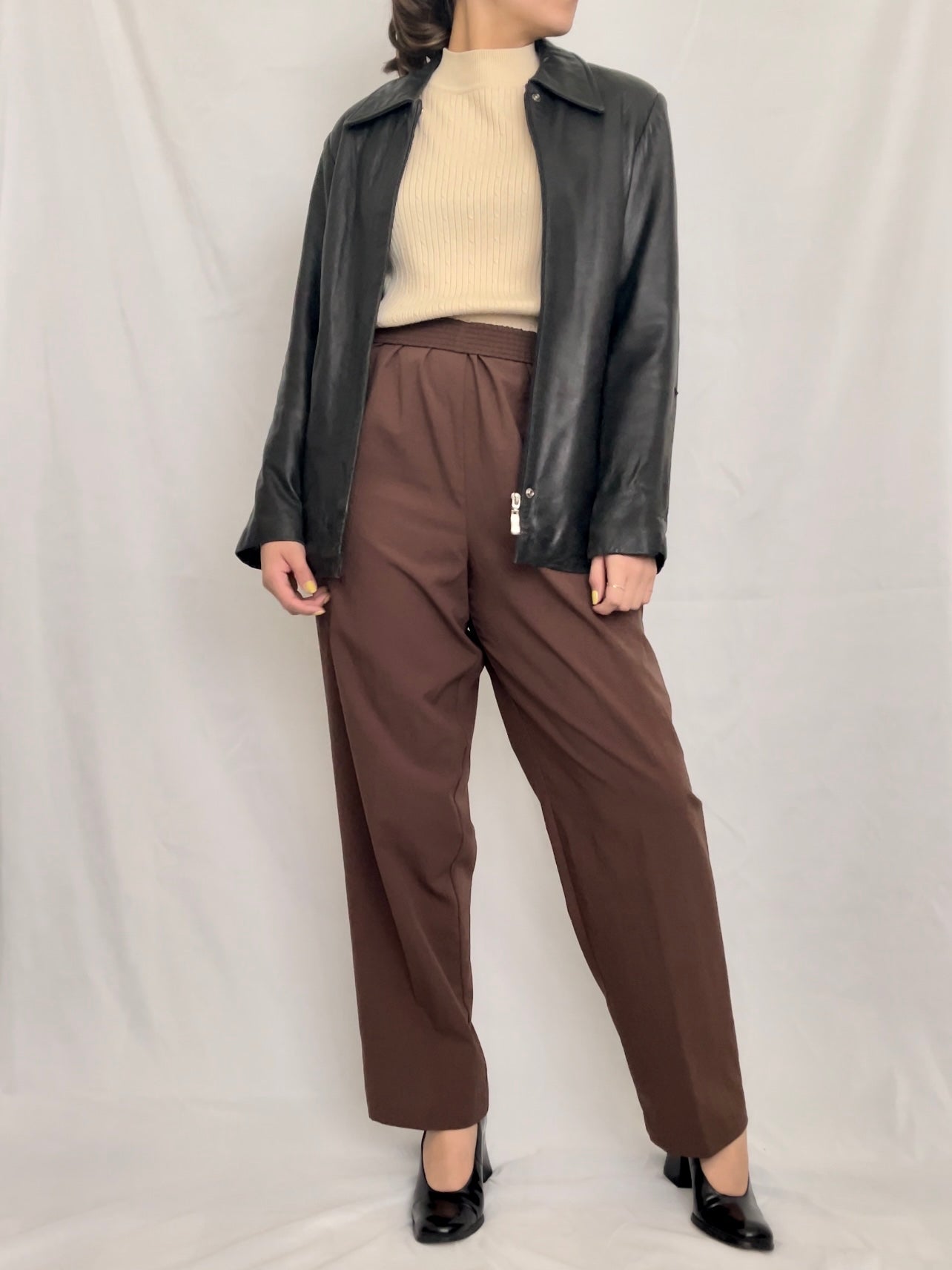 Leather Jacket (M)