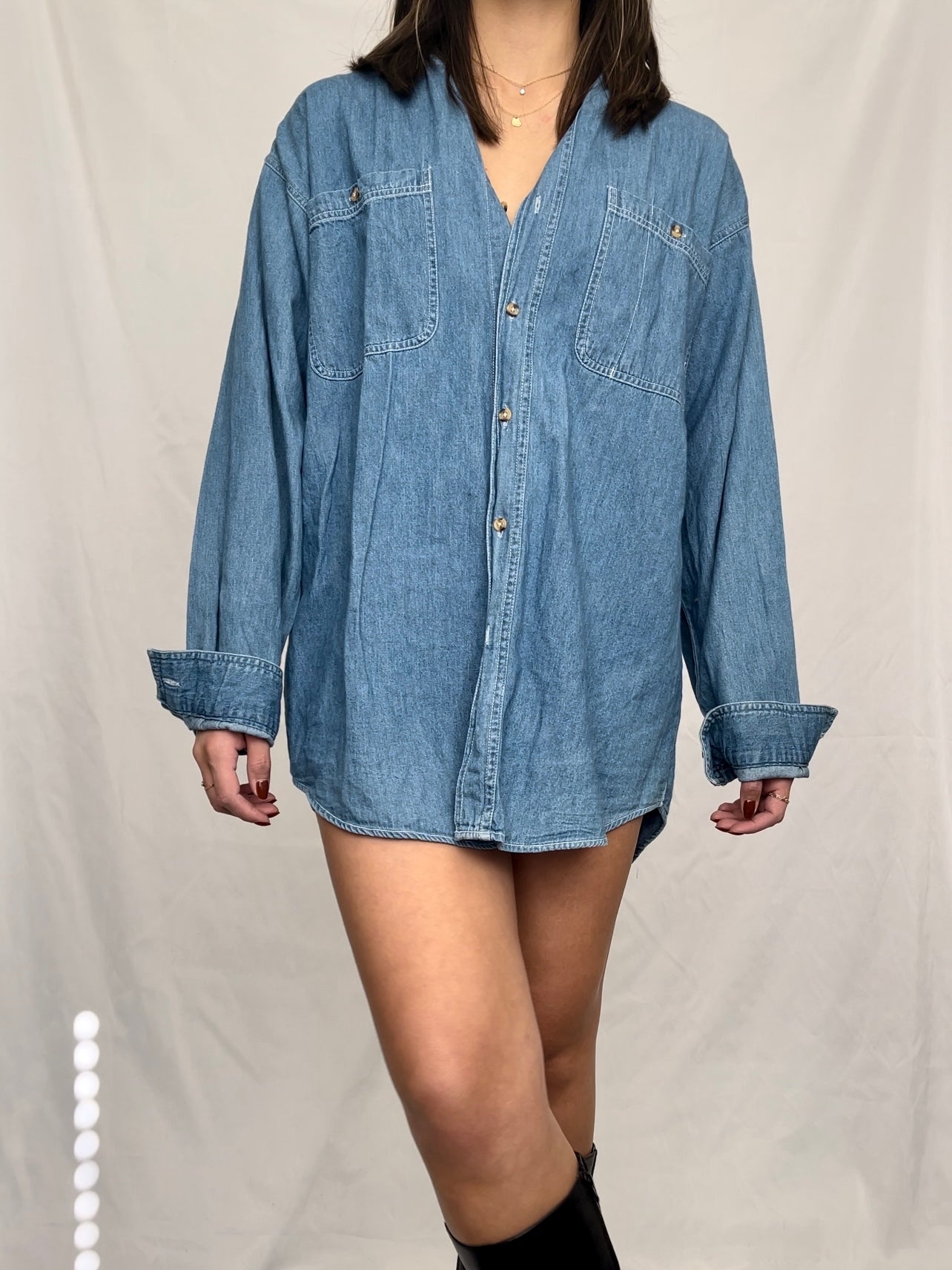 Denim Shirt (XL)