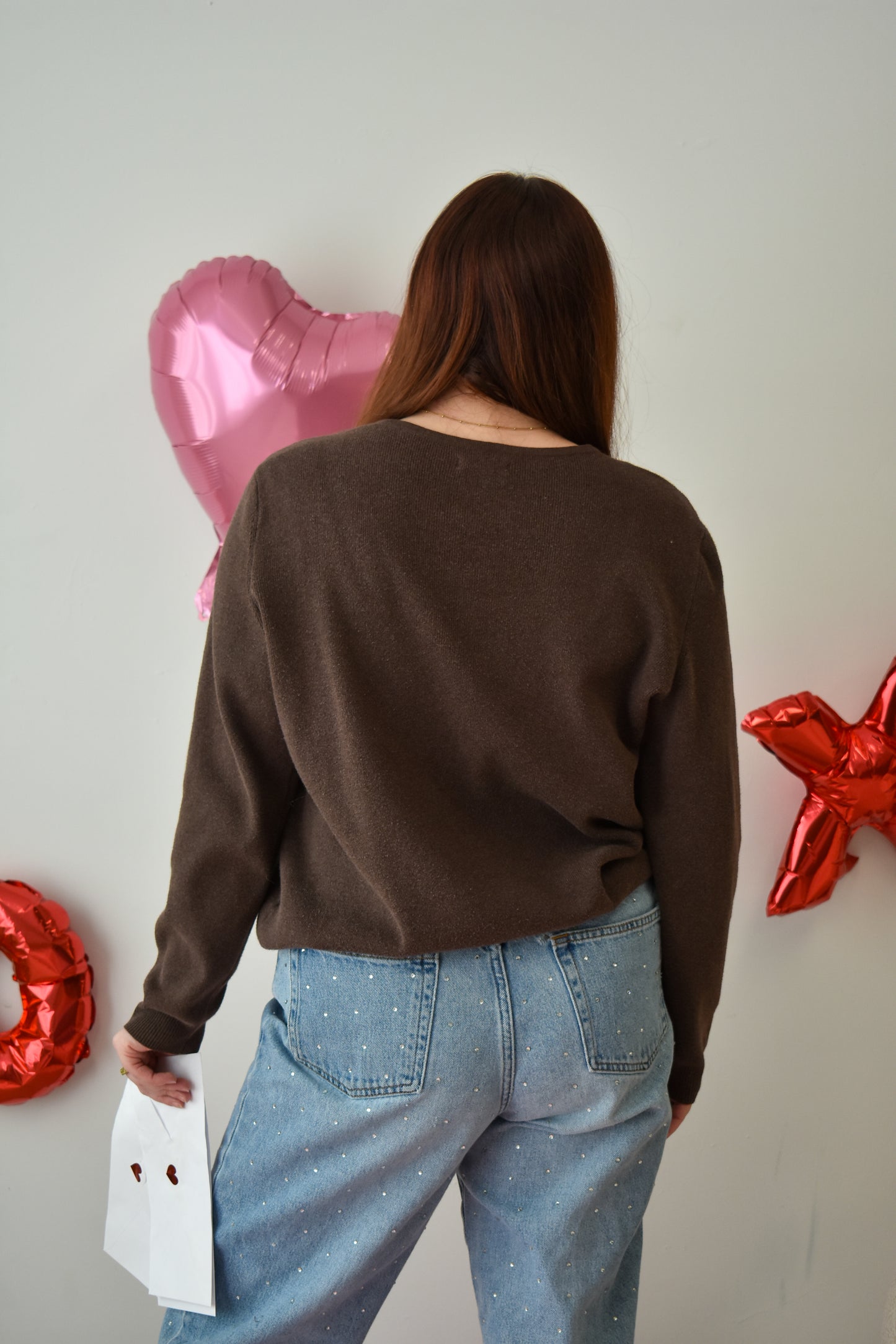 Brown Cardigan- M