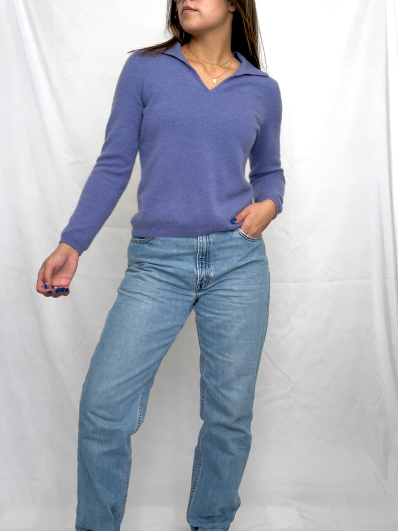 Periwinkle Polo (S)