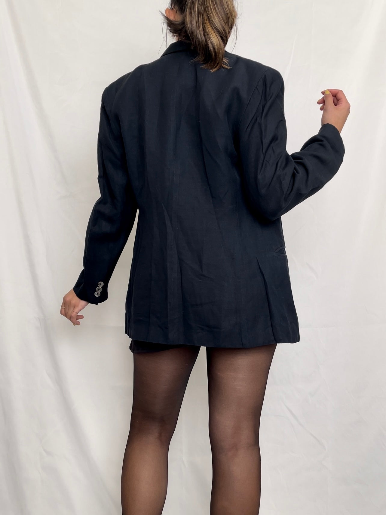 Navy Blazer (M)