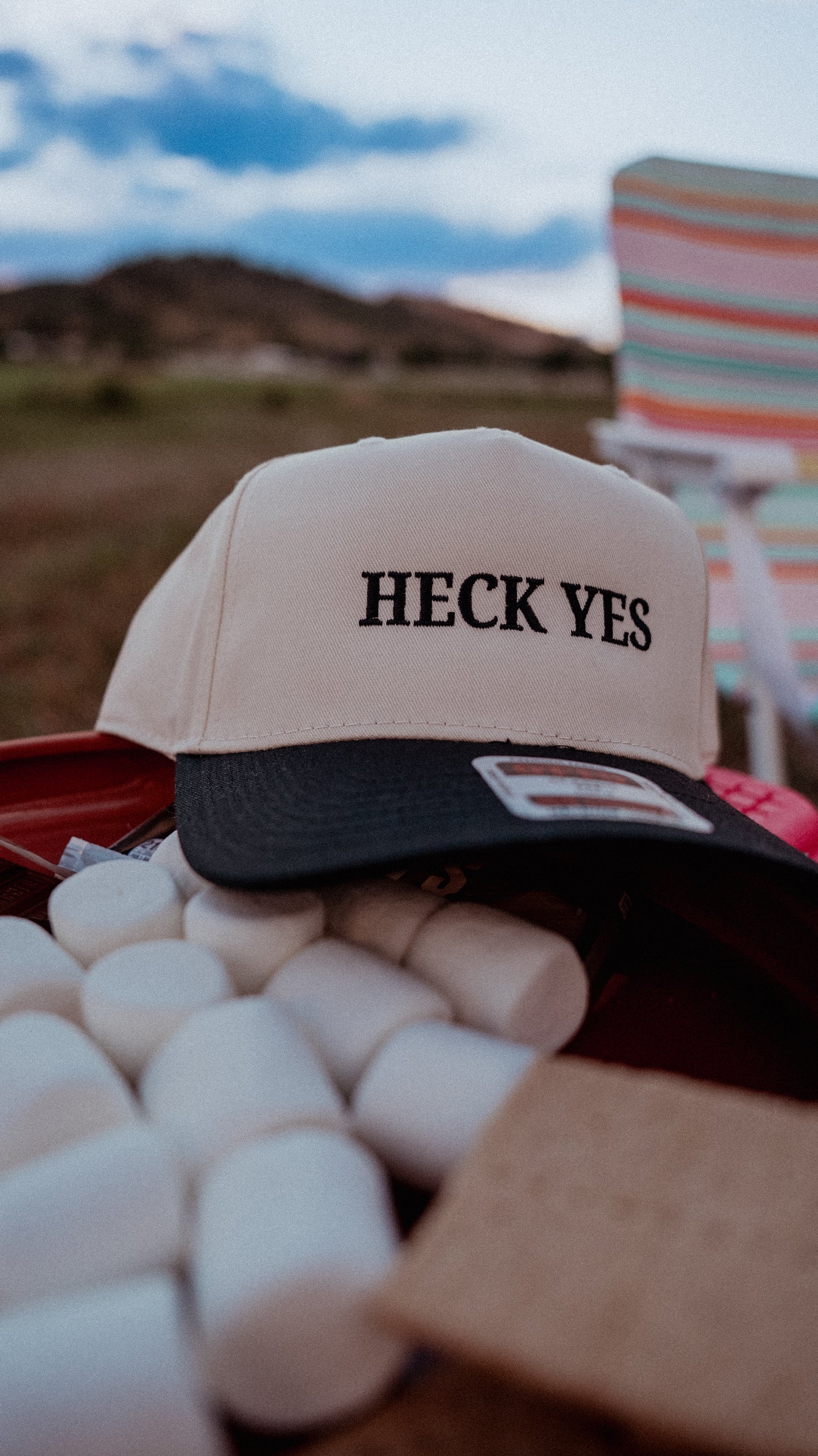 Heck Yes Trucker Hat