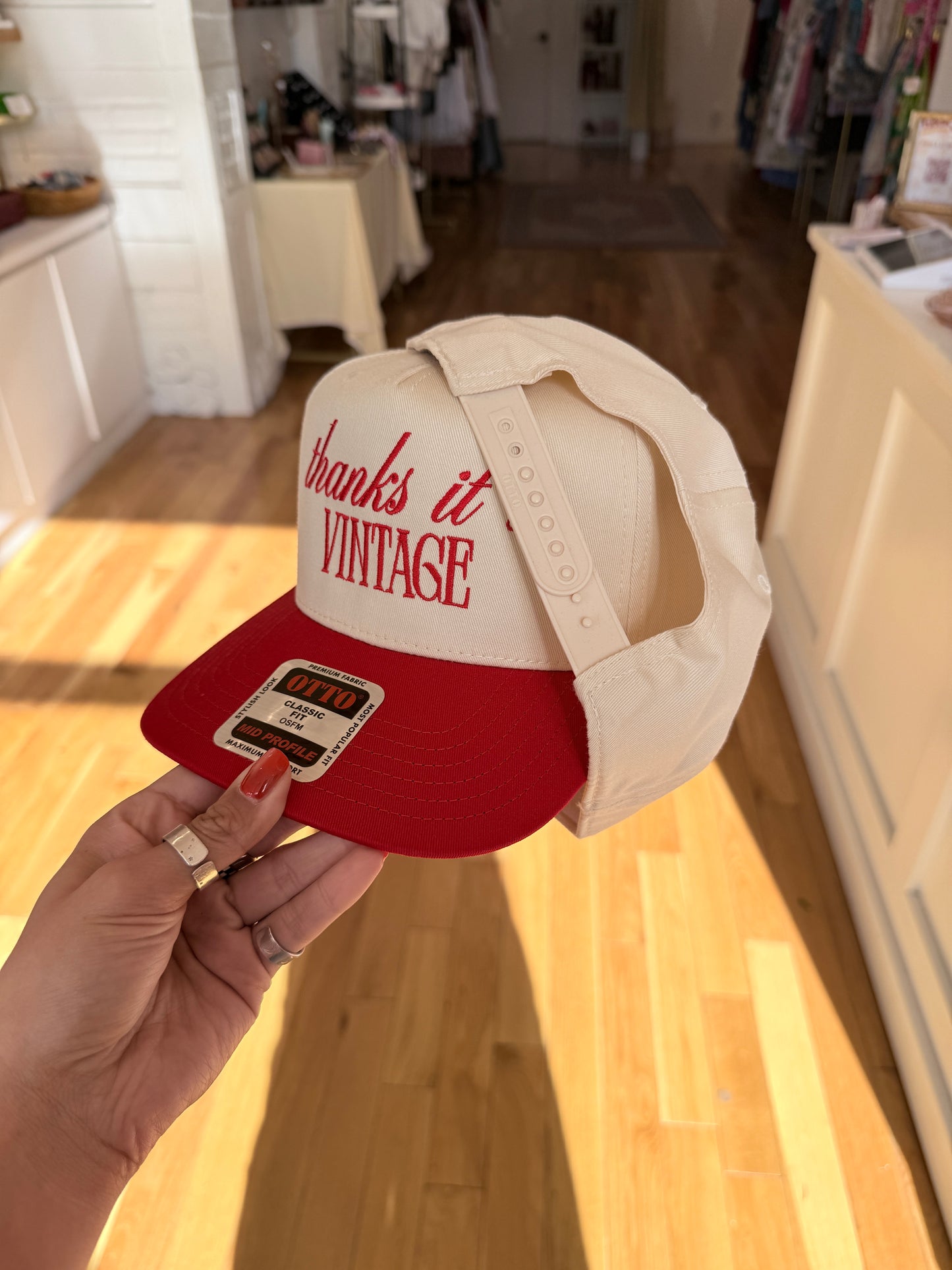 Thanks, It's Vintage Trucker Hat