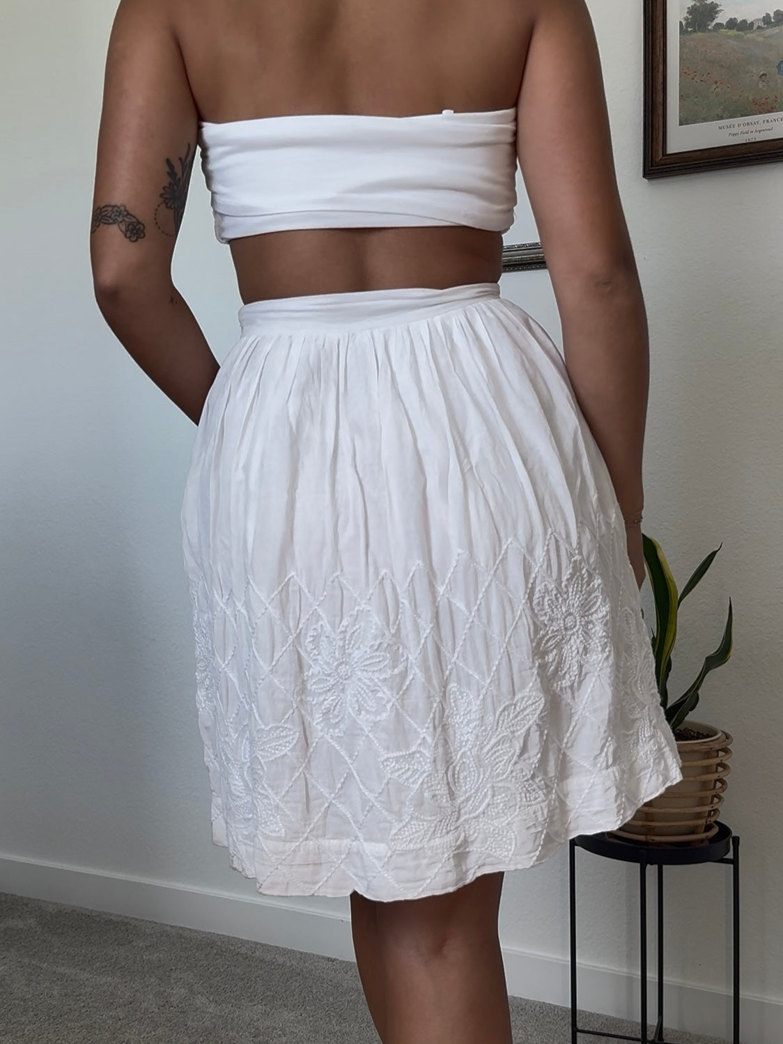 White Skirt- XS