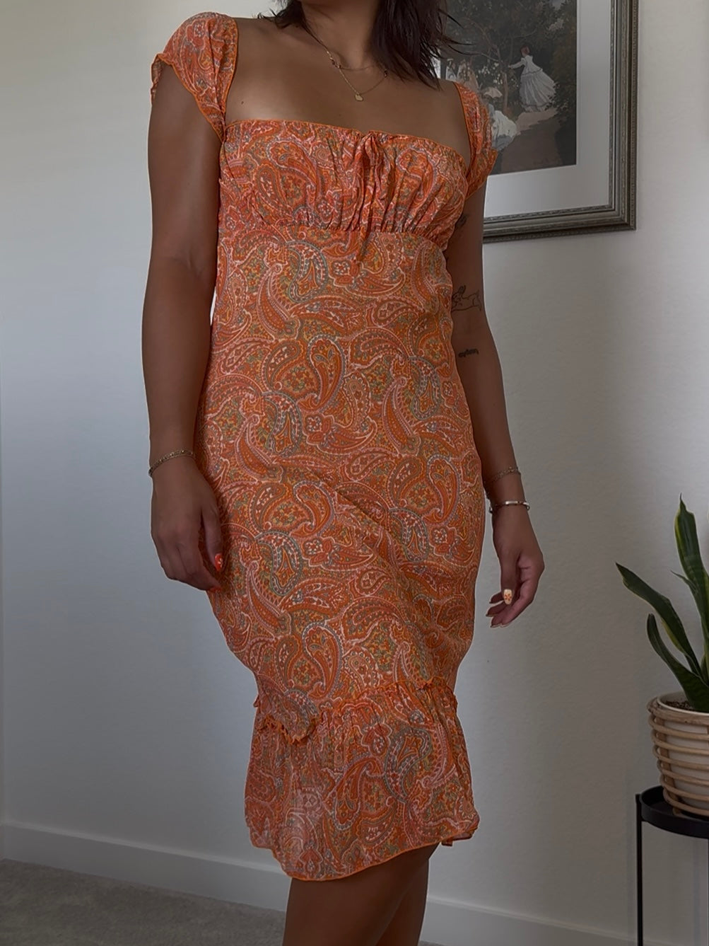 Dreamsicle Dress- M