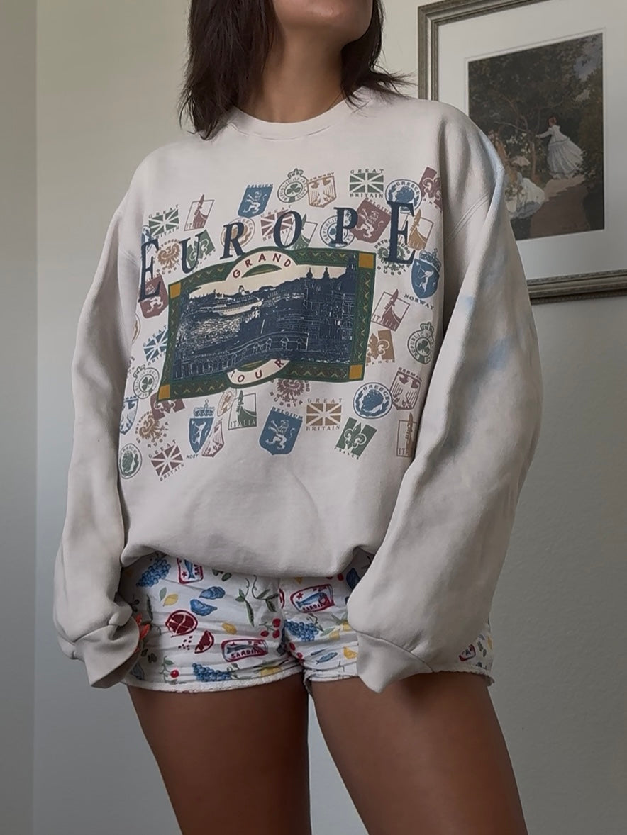 Europe Sweatshirt- XL