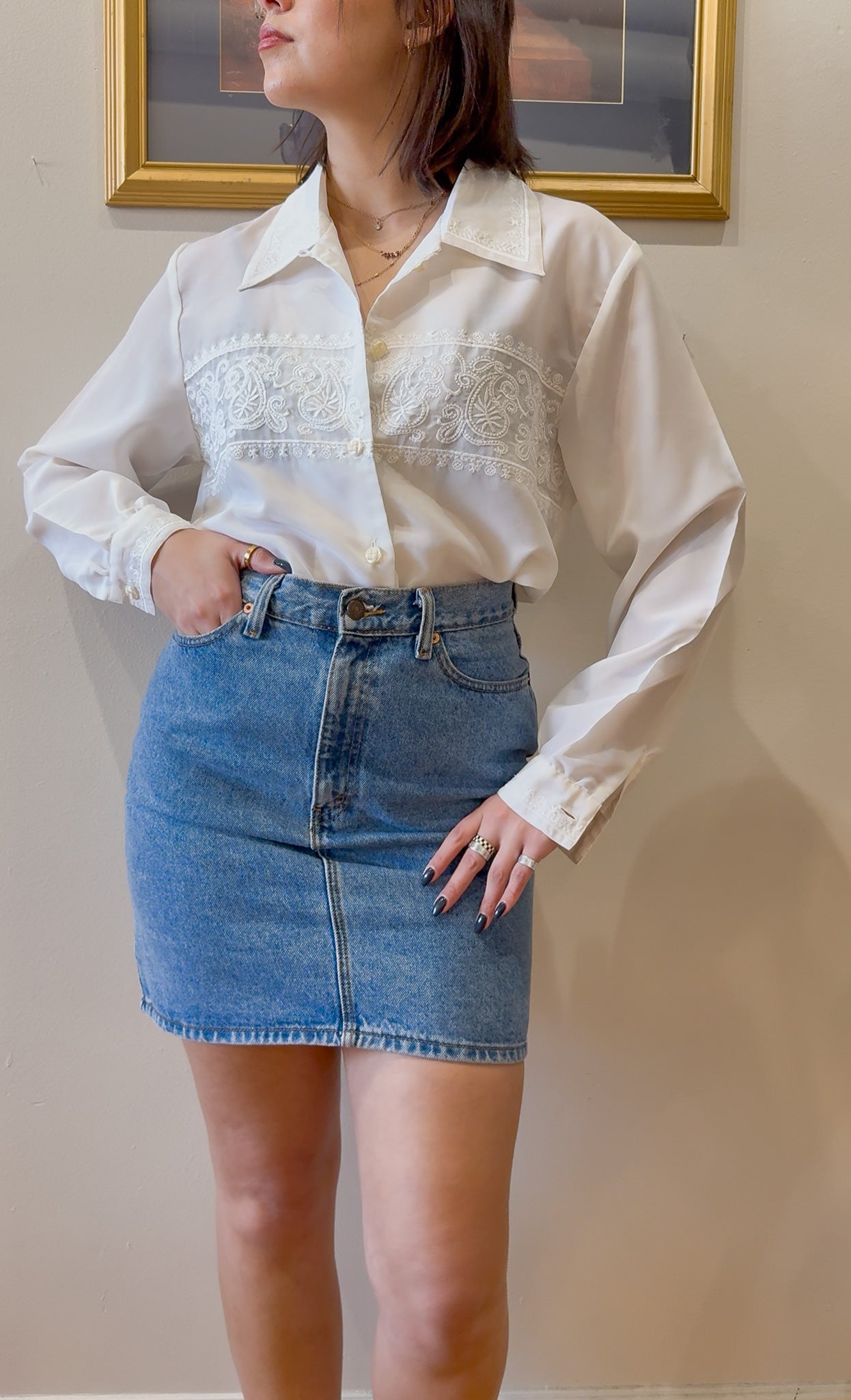 White Blouse- S/M