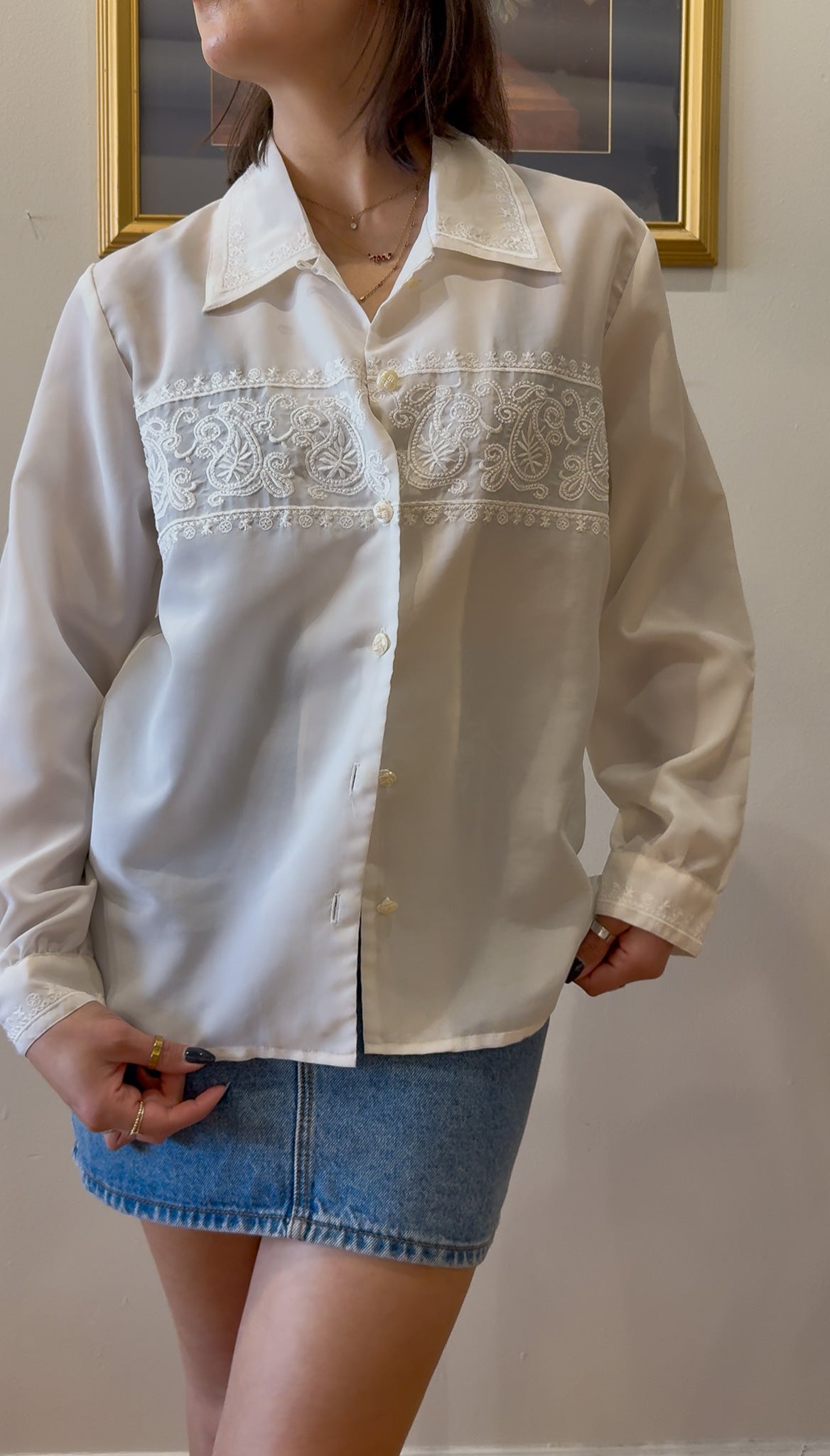 White Blouse- S/M