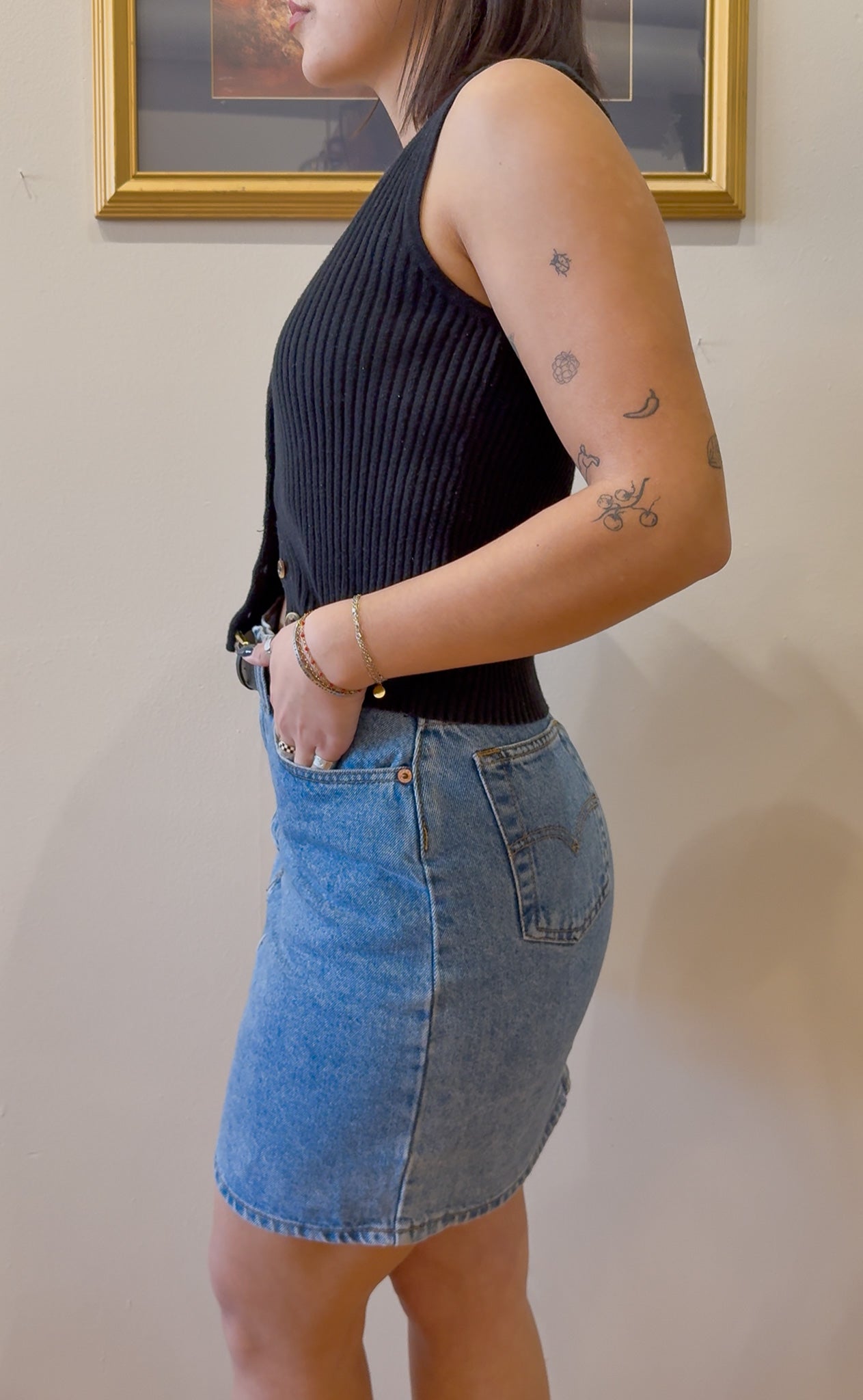 Black Vest- S/M