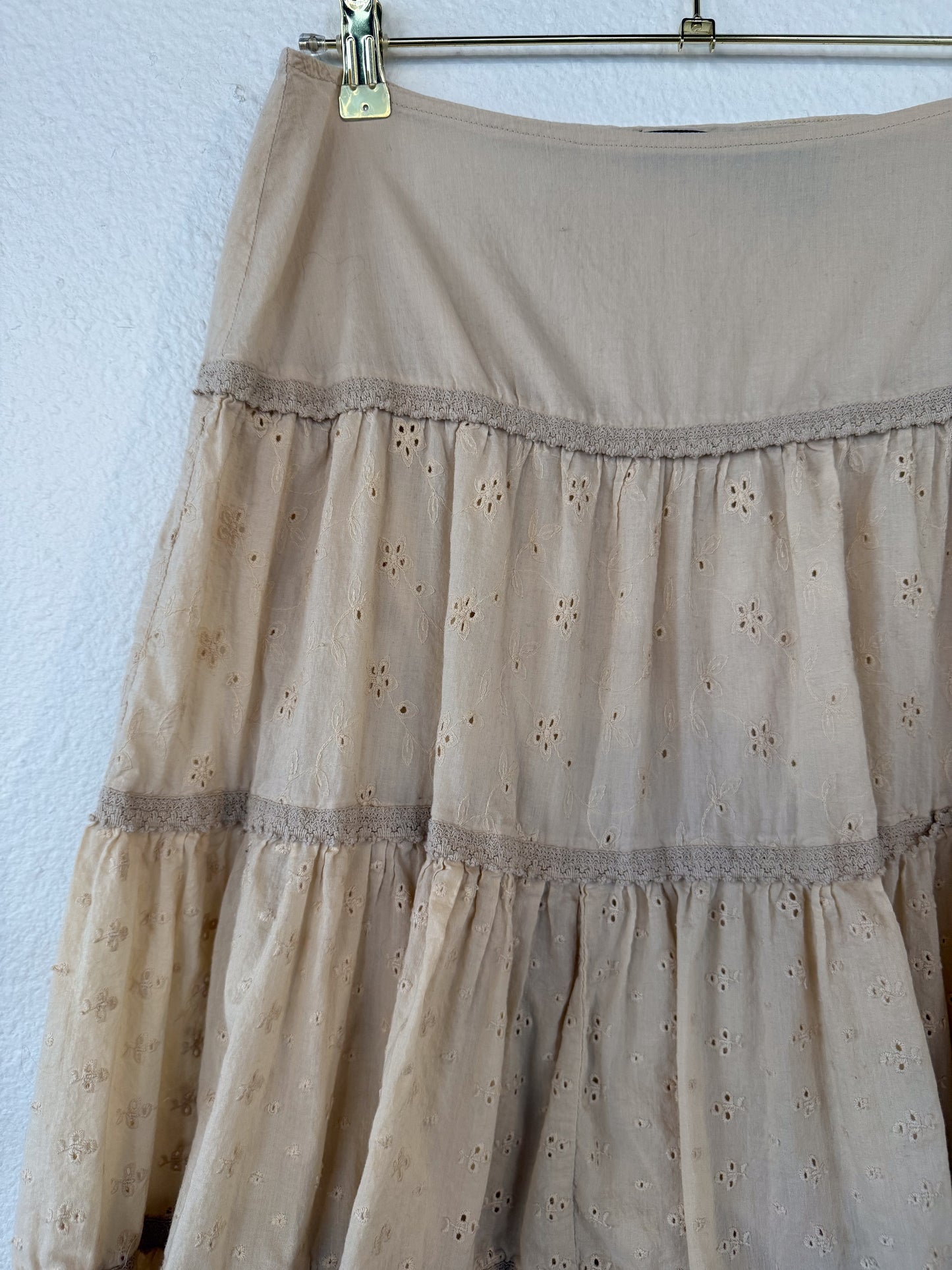 Eyelet Skirt- L
