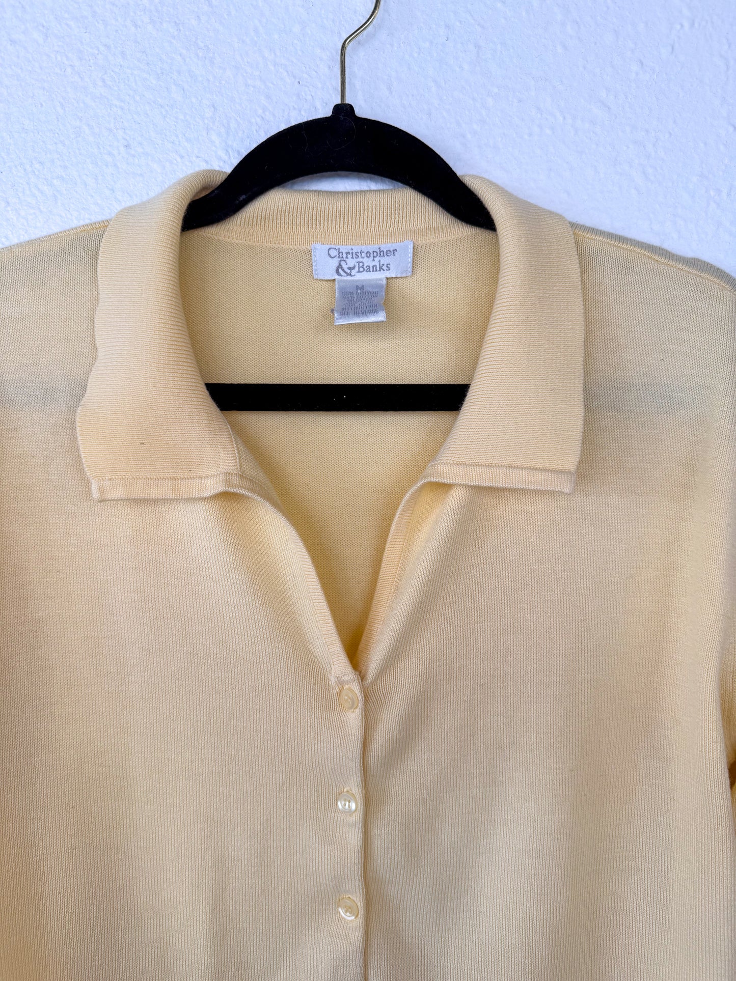 Yellow Cardigan-S/M