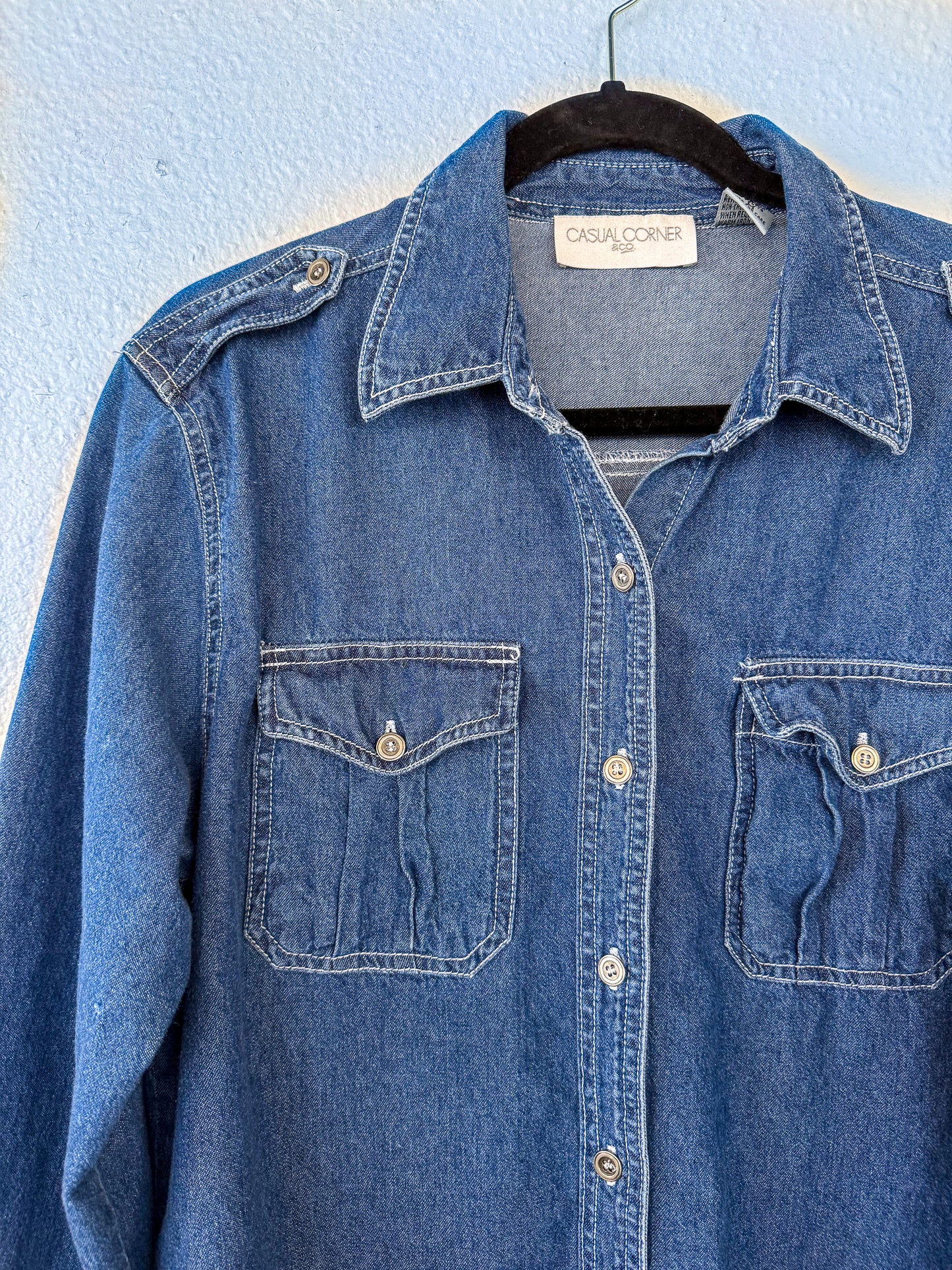 Denim Shirt- M