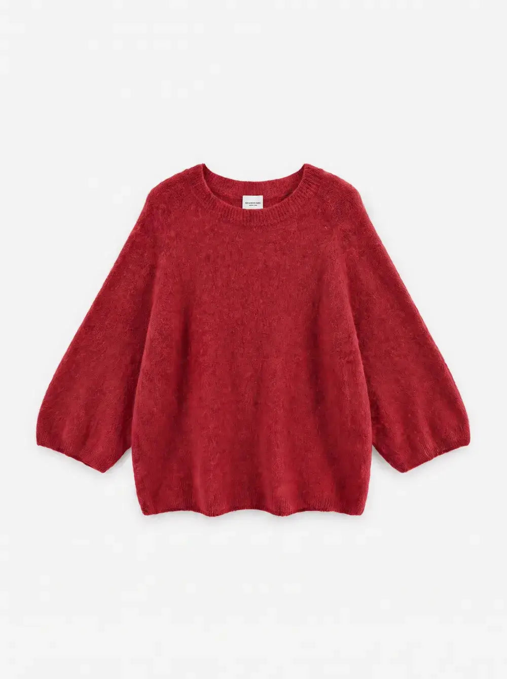 Angora Red 3/4 Sweater
