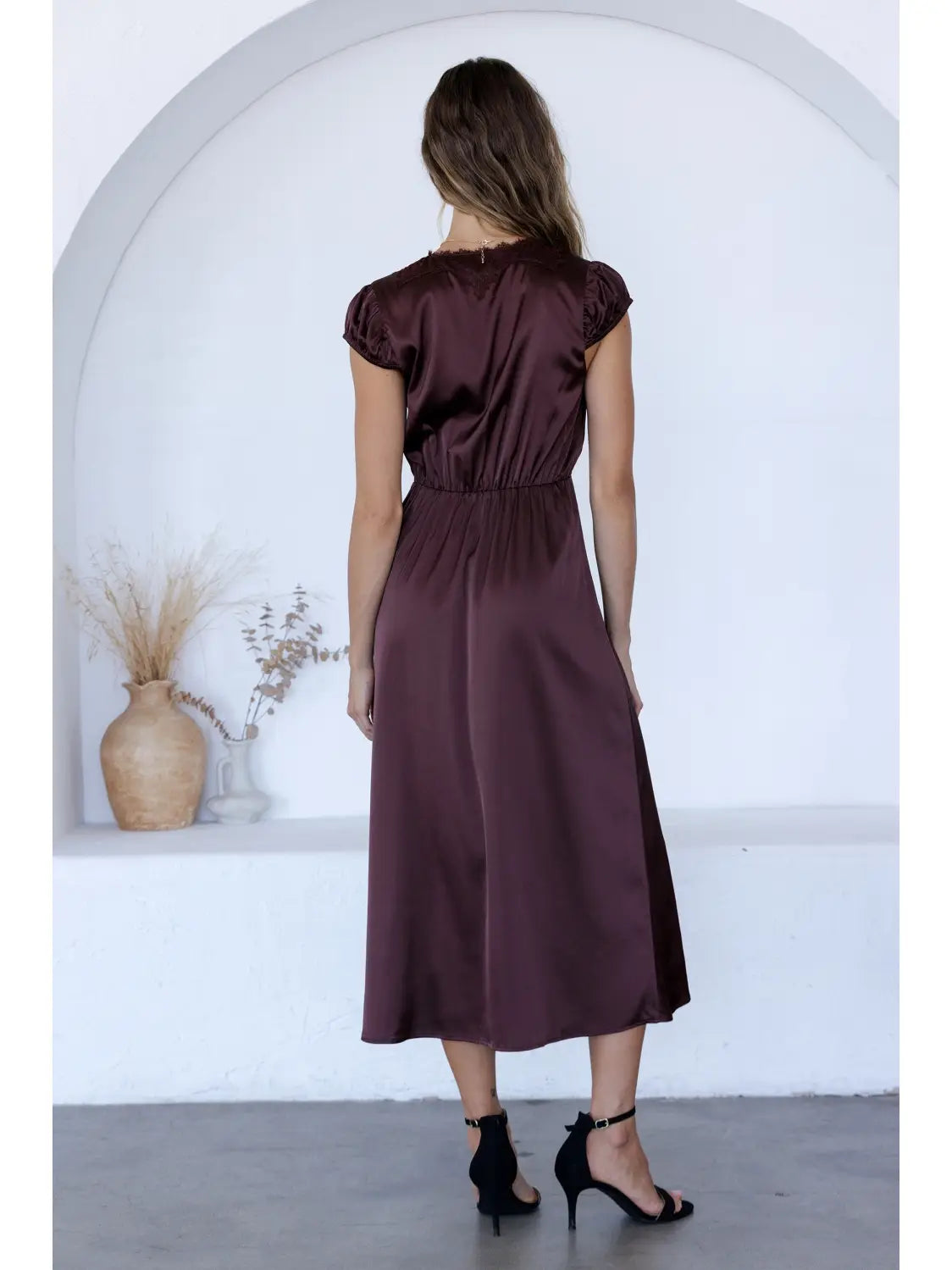 Aubergine Dress