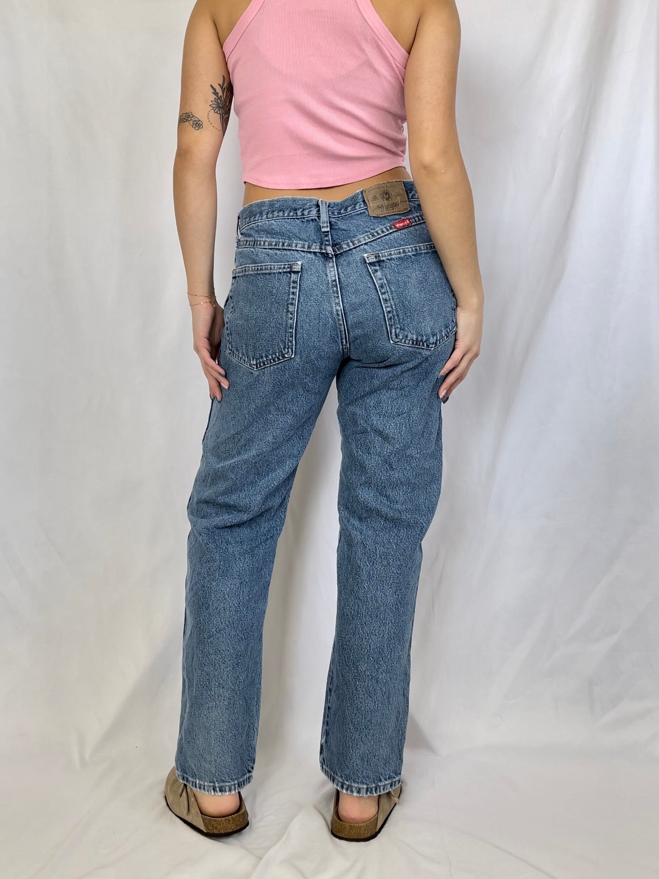 Medium Wash Wranglers (32x29”)