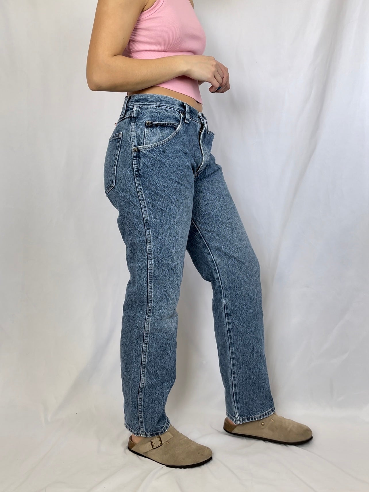 Medium Wash Wranglers (32x29”)