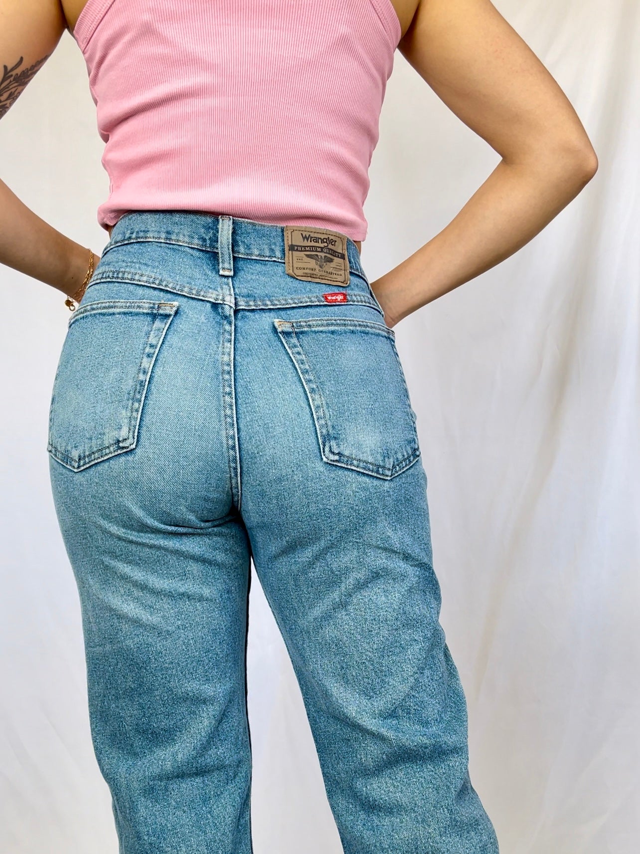 Light Wash Wranglers (32”)