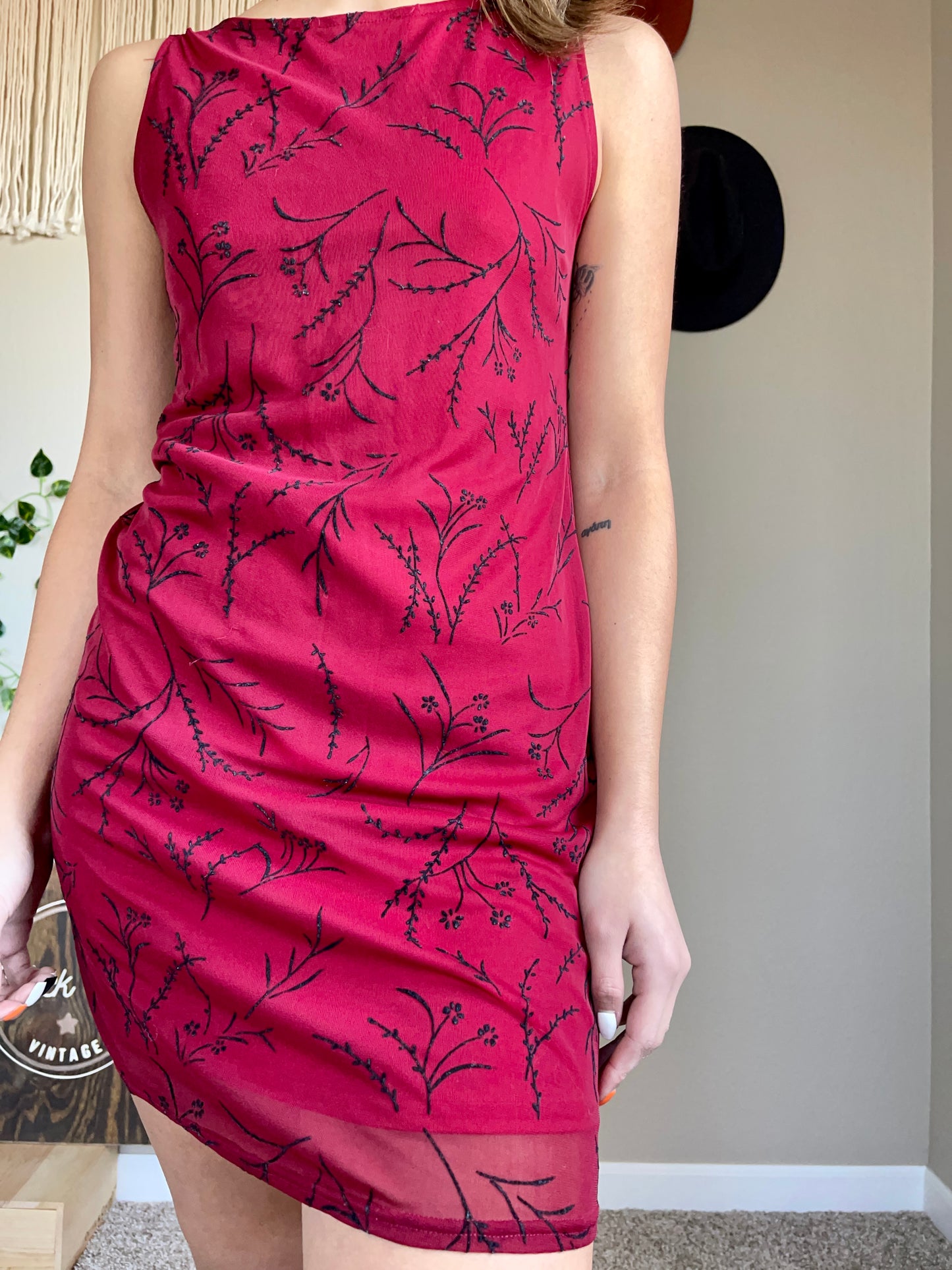Red Mini Dress (S)