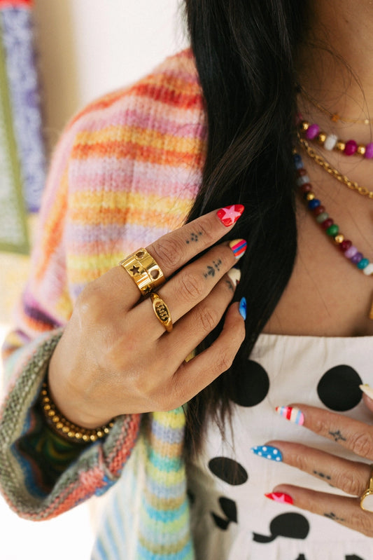 Star Cutout Ring