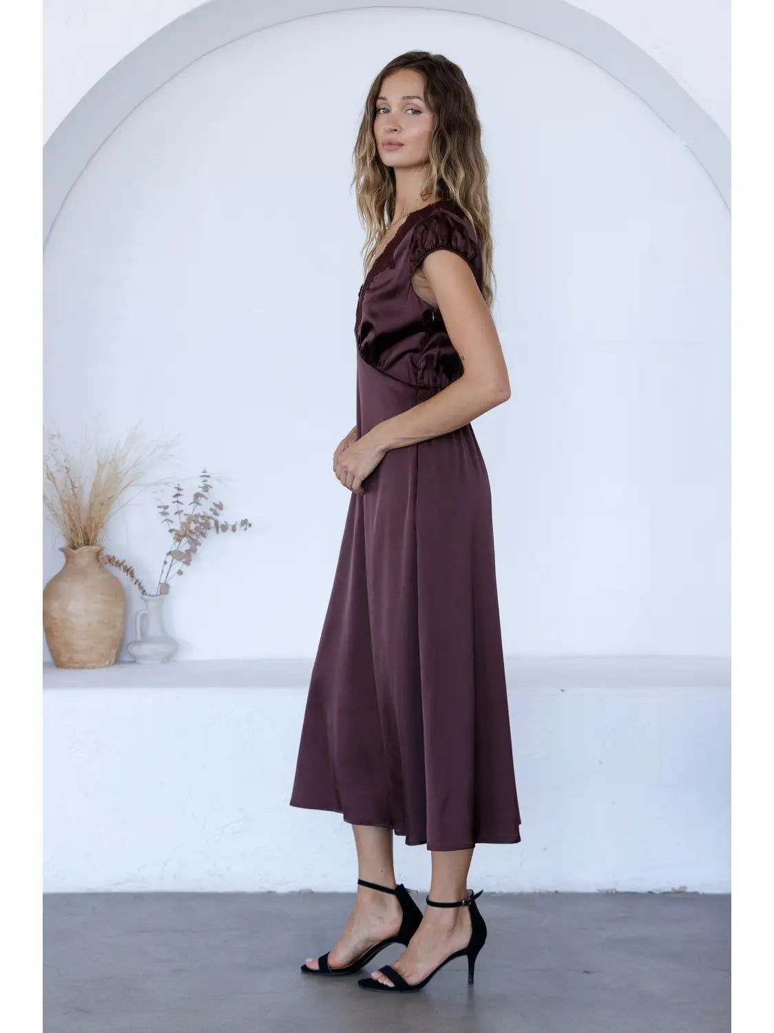 Aubergine Dress