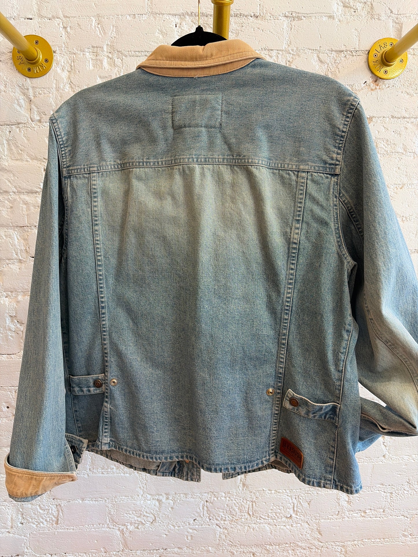 RL Cord Collar Denim Jacket