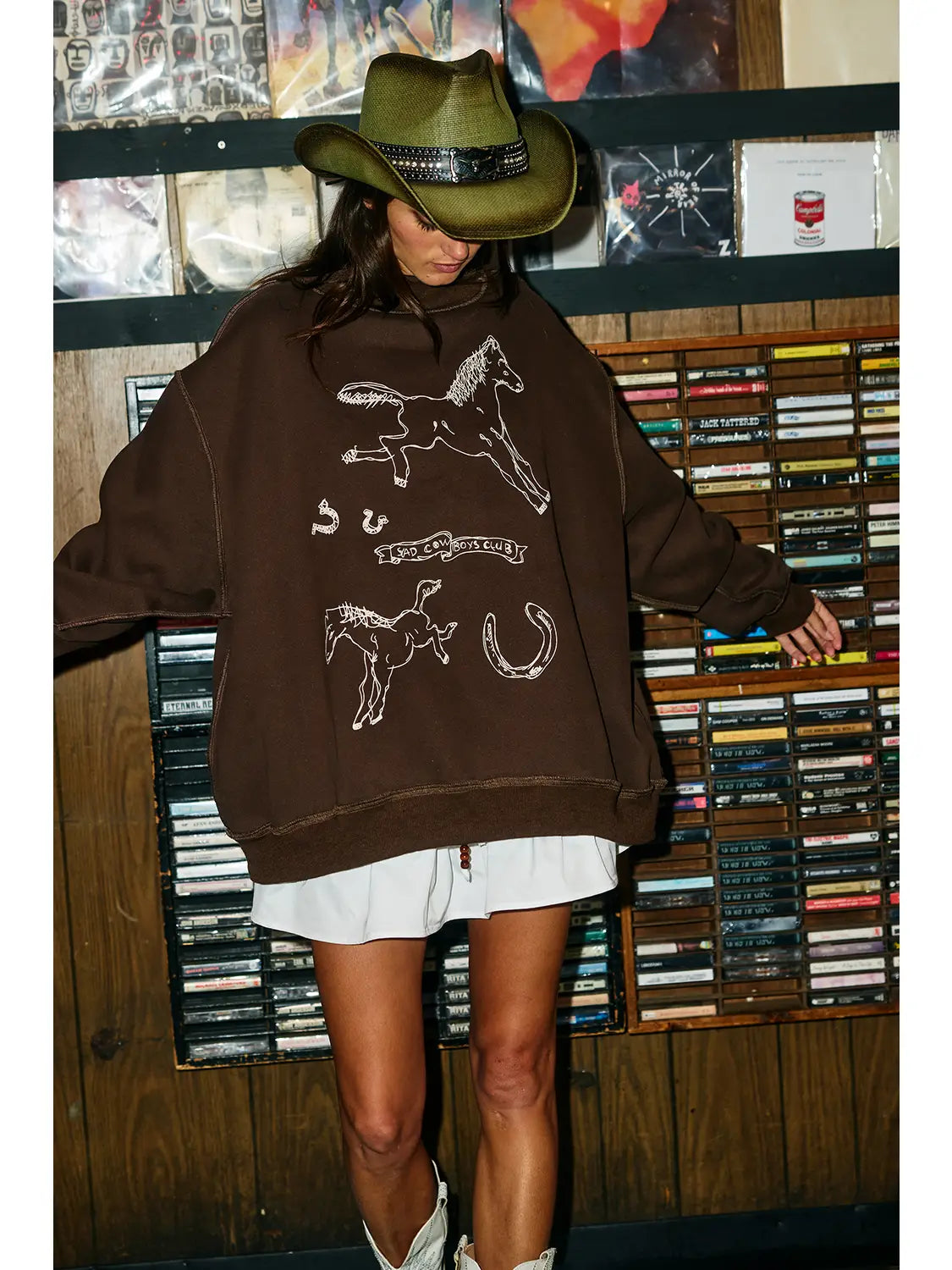 Reversible Lucky Sweatshirt