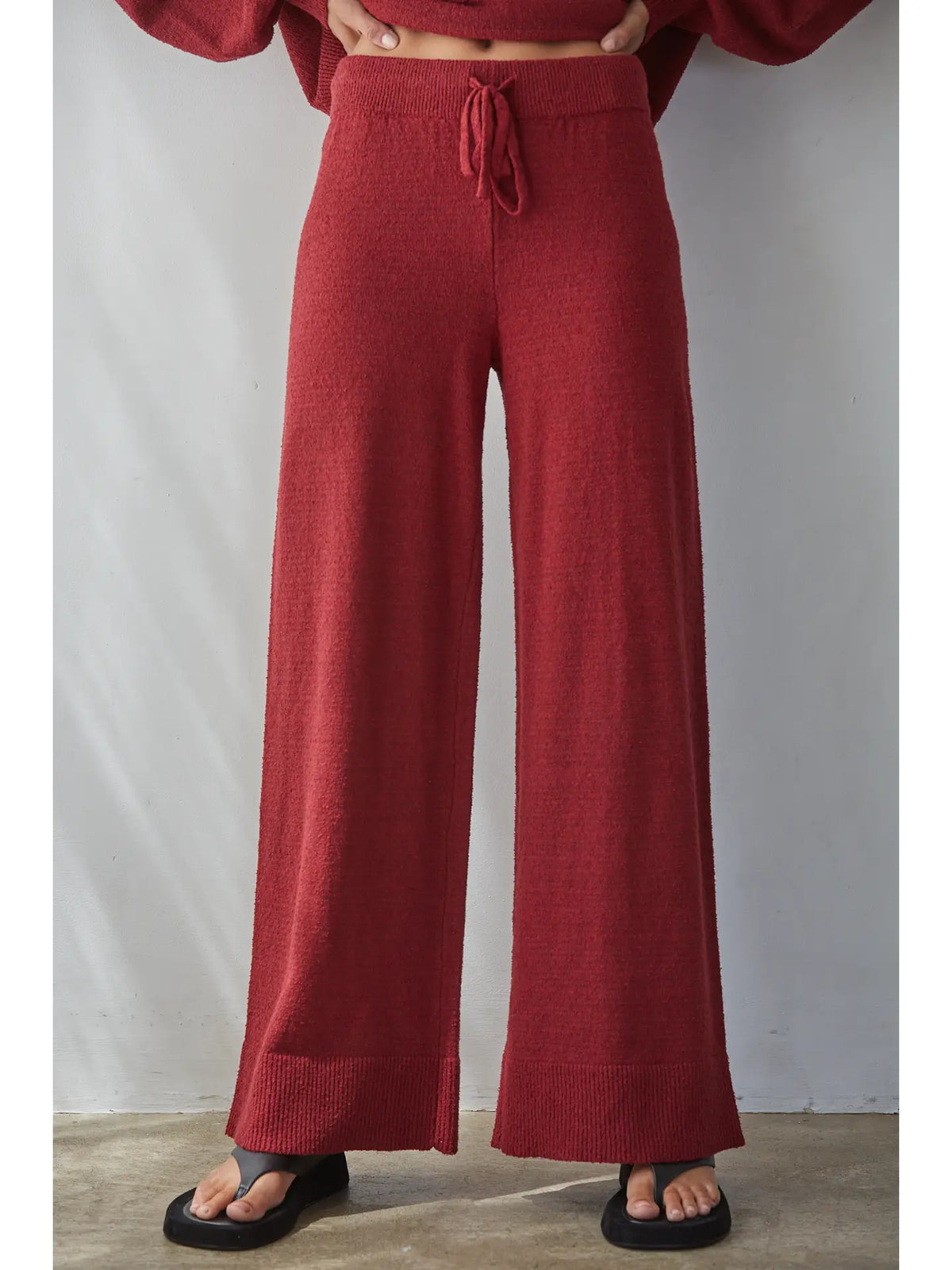 Knit Wide Leg Pant