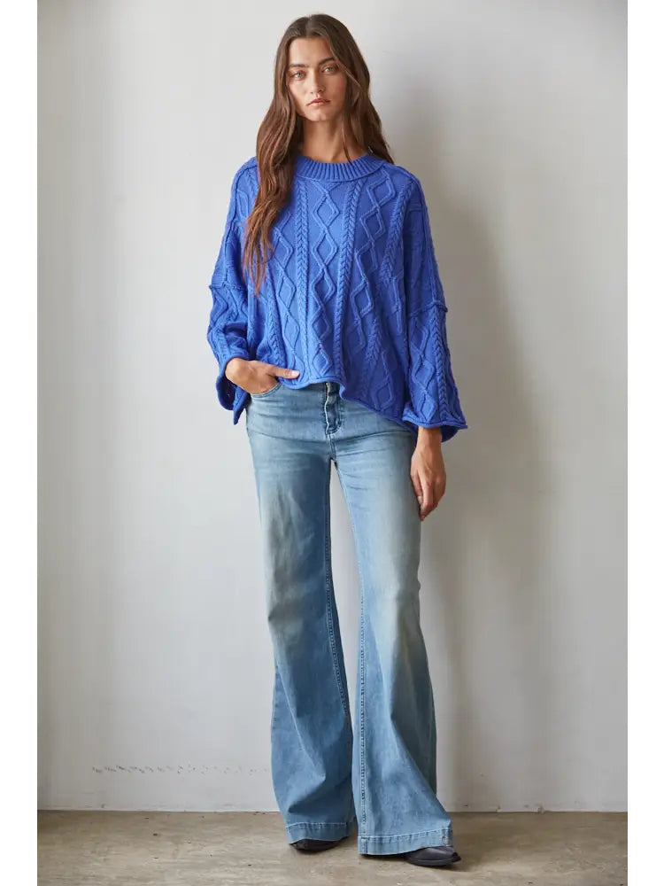 Slouch Cable Sweater