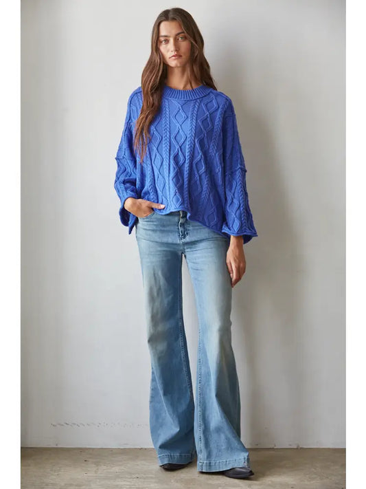 Slouch Cable Sweater