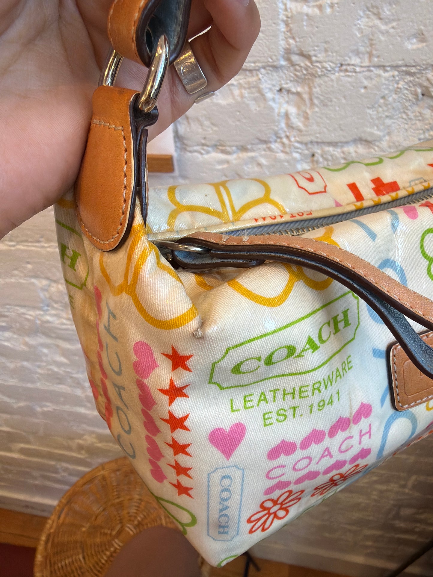 2004 Coach Nolita 19 Wristlet