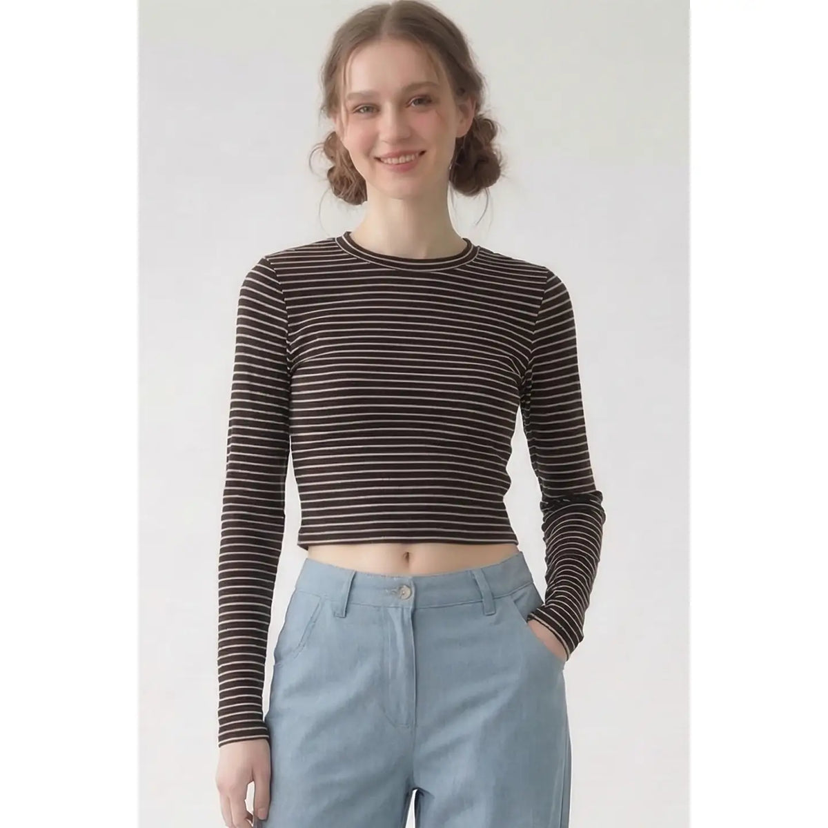Rory Striped LS Top