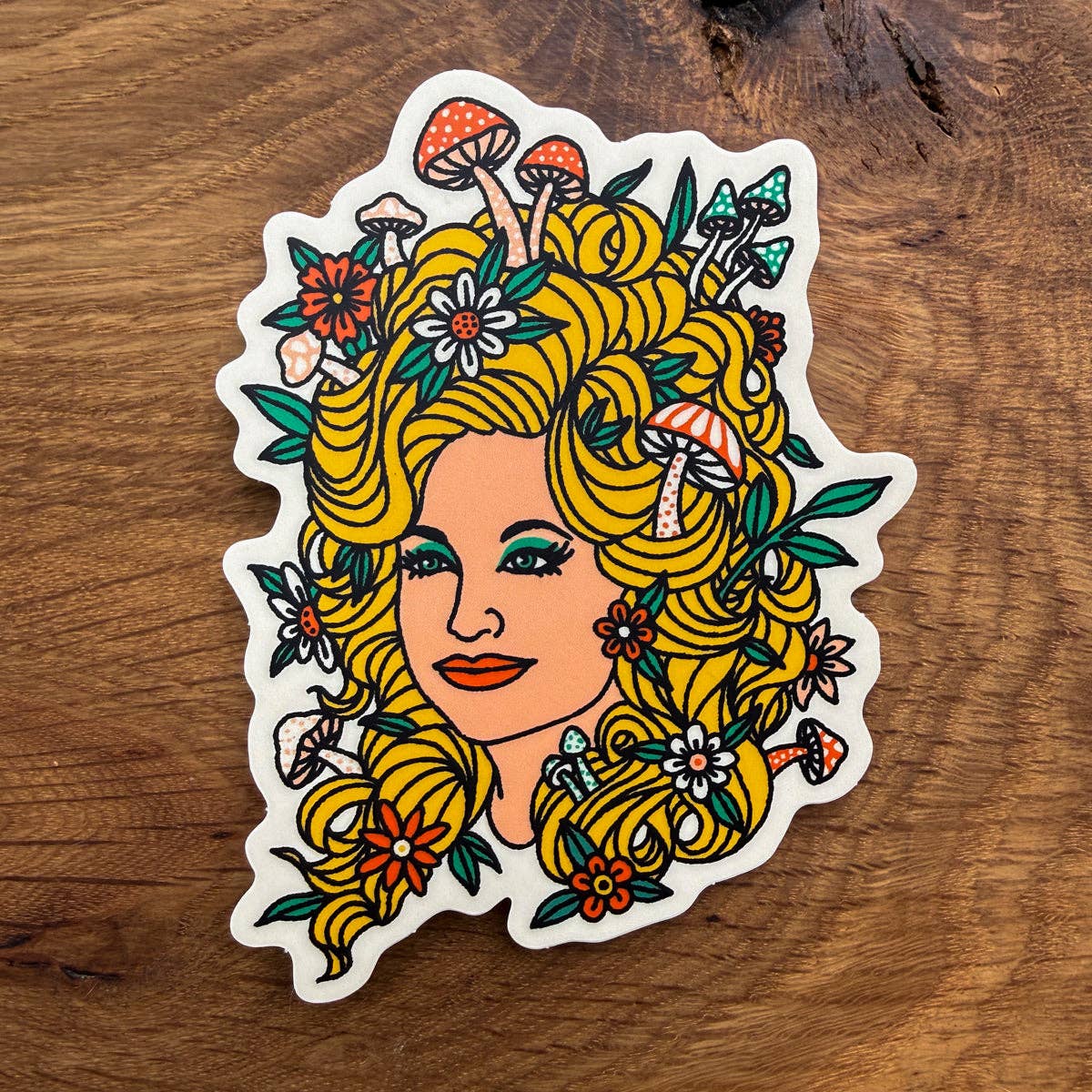 72 Dolly 4" Sticker