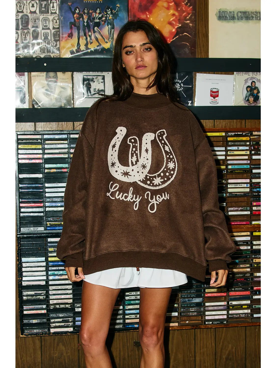 Reversible Lucky Sweatshirt