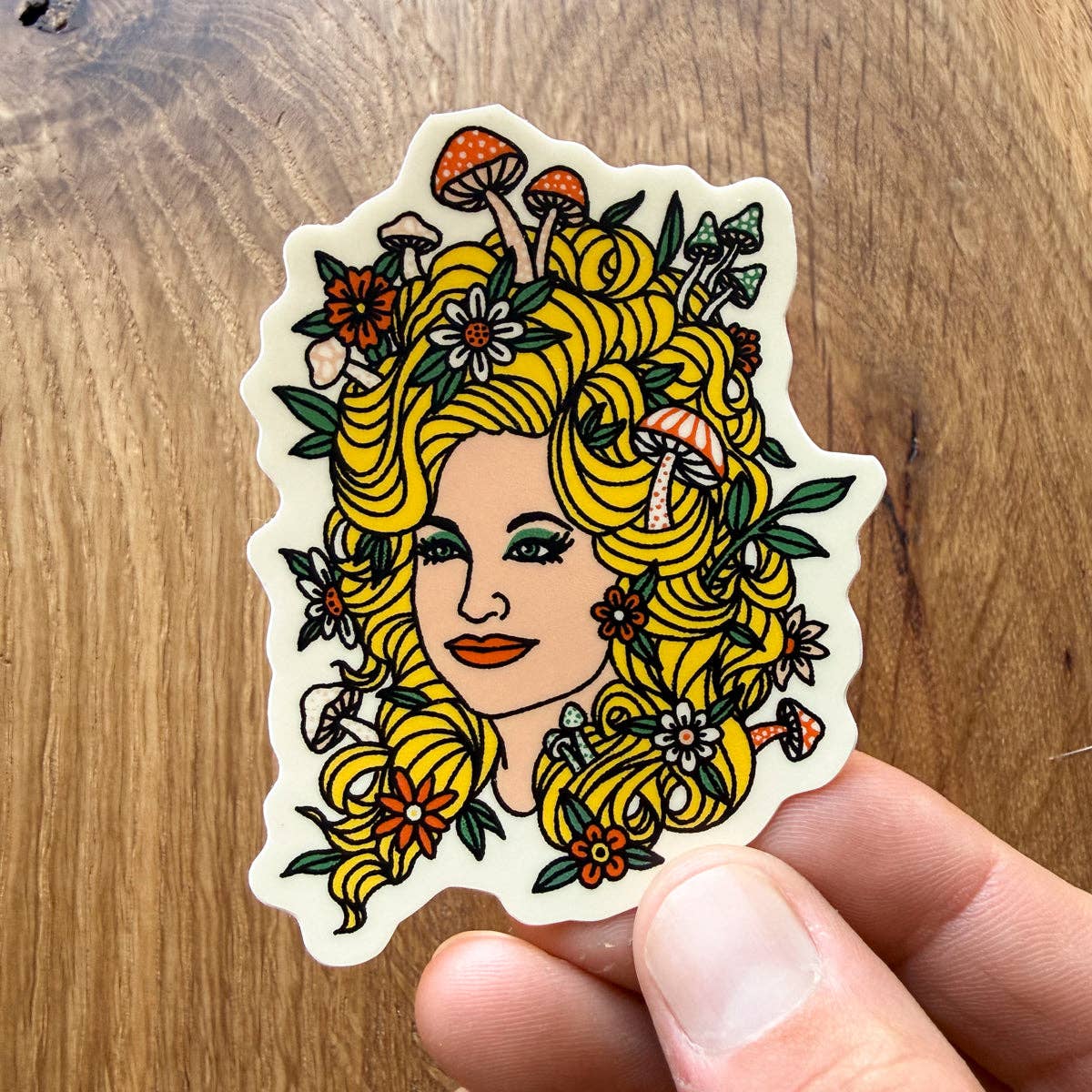72 Dolly 3" Sticker