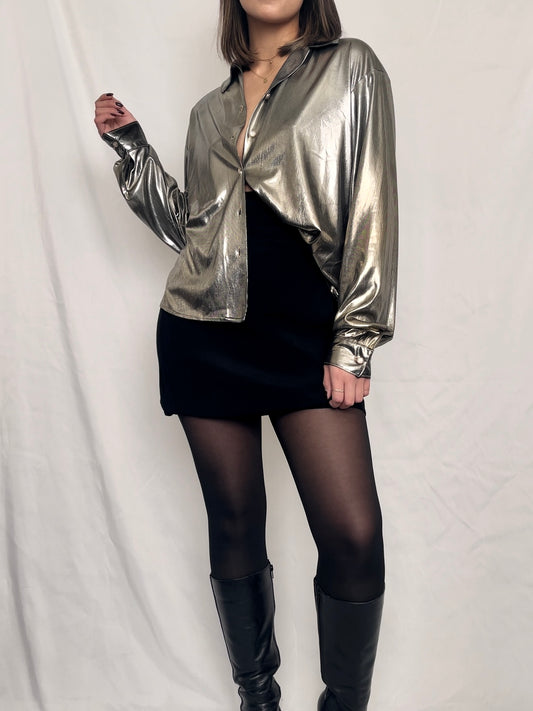 Silver Shirt (S/M)