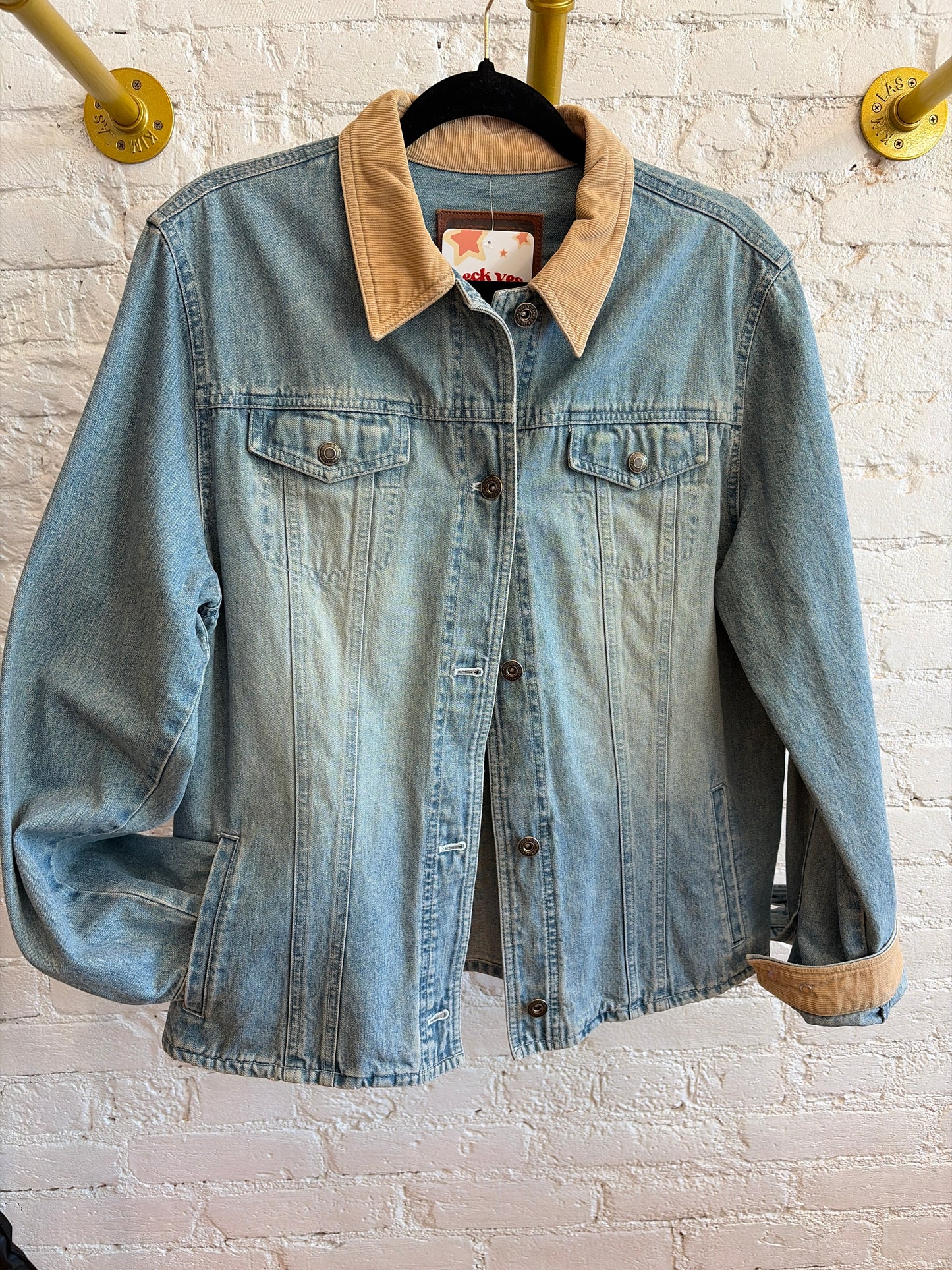 RL Cord Collar Denim Jacket