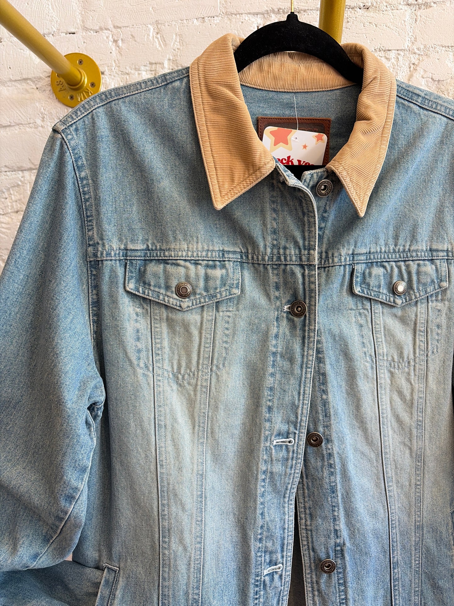 RL Cord Collar Denim Jacket