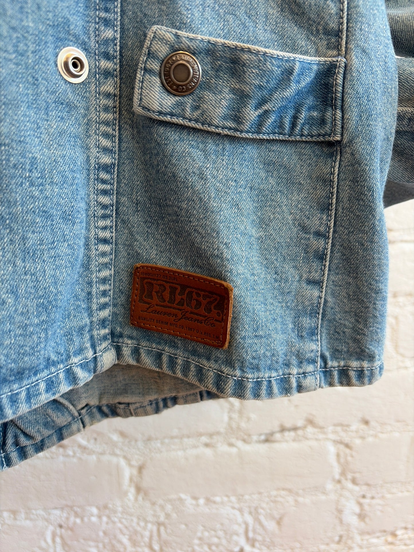 RL Cord Collar Denim Jacket