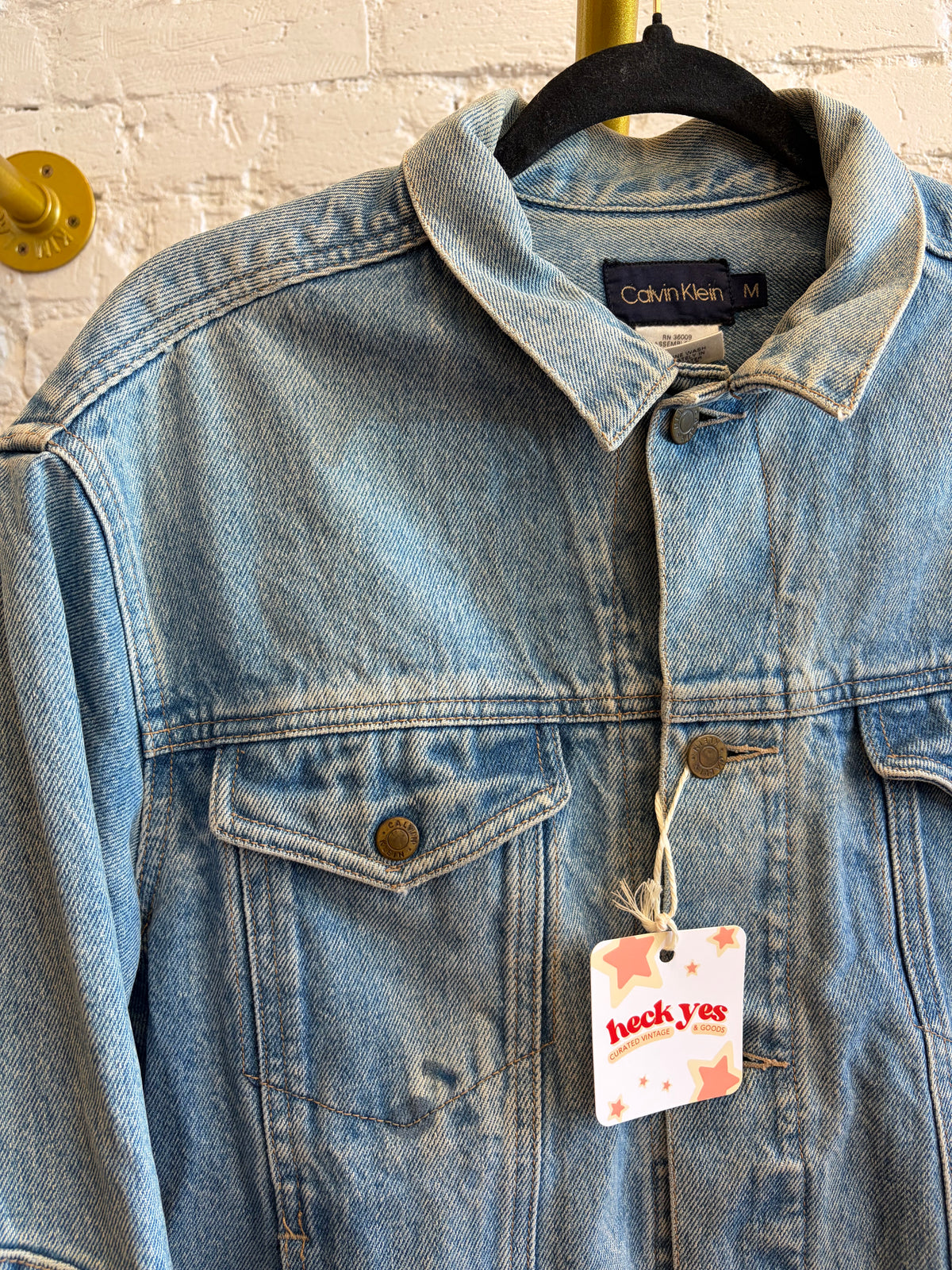 CK Light Denim Jacket