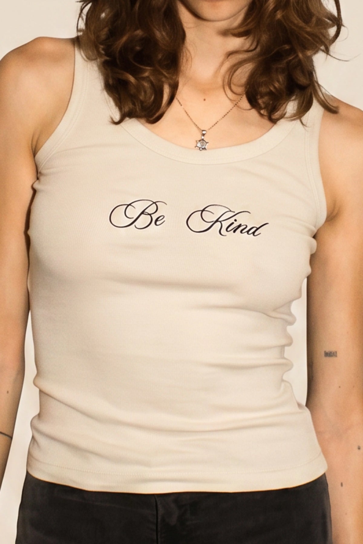 Be Kind Embroidered Tank