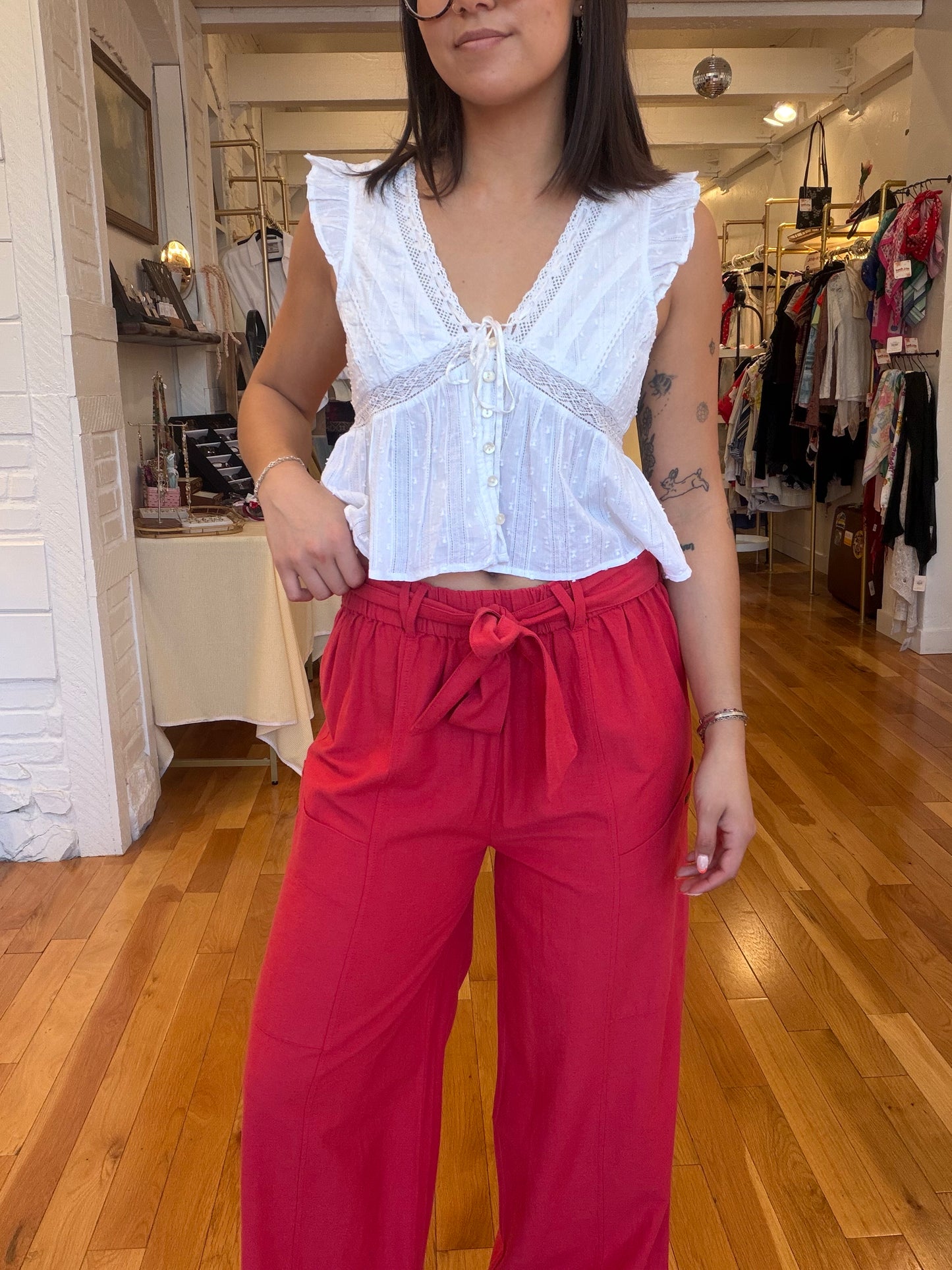 Garnet Pant in Chili