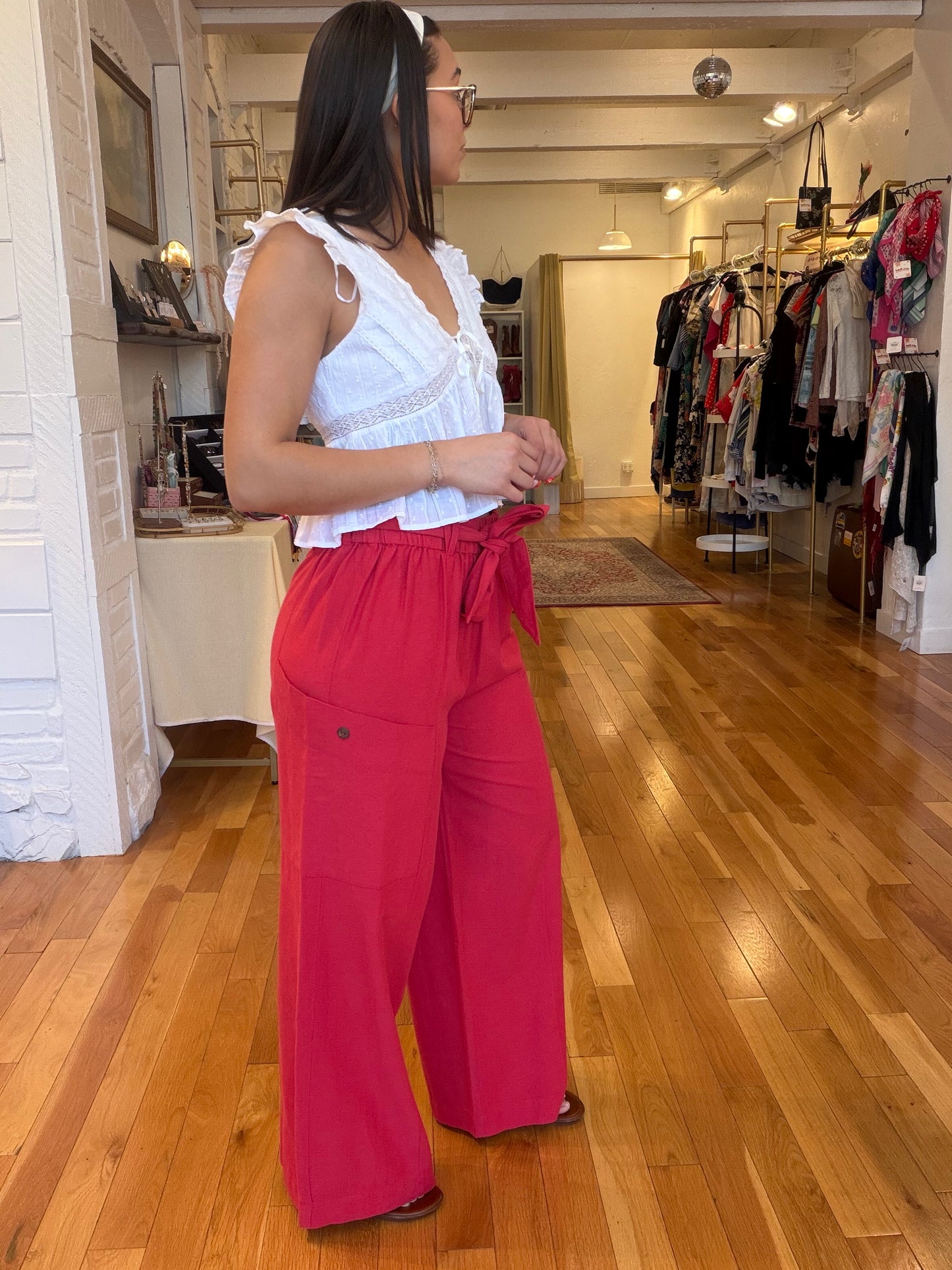 Garnet Pant in Chili