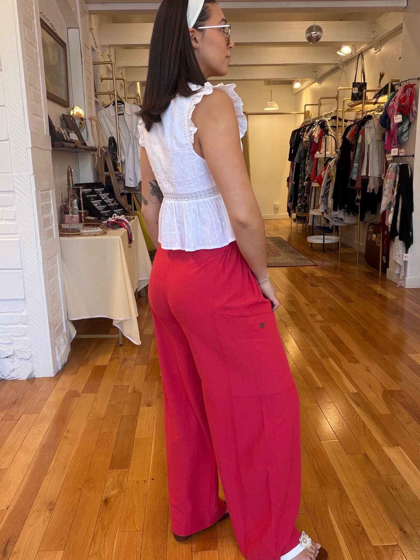 Garnet Pant in Chili
