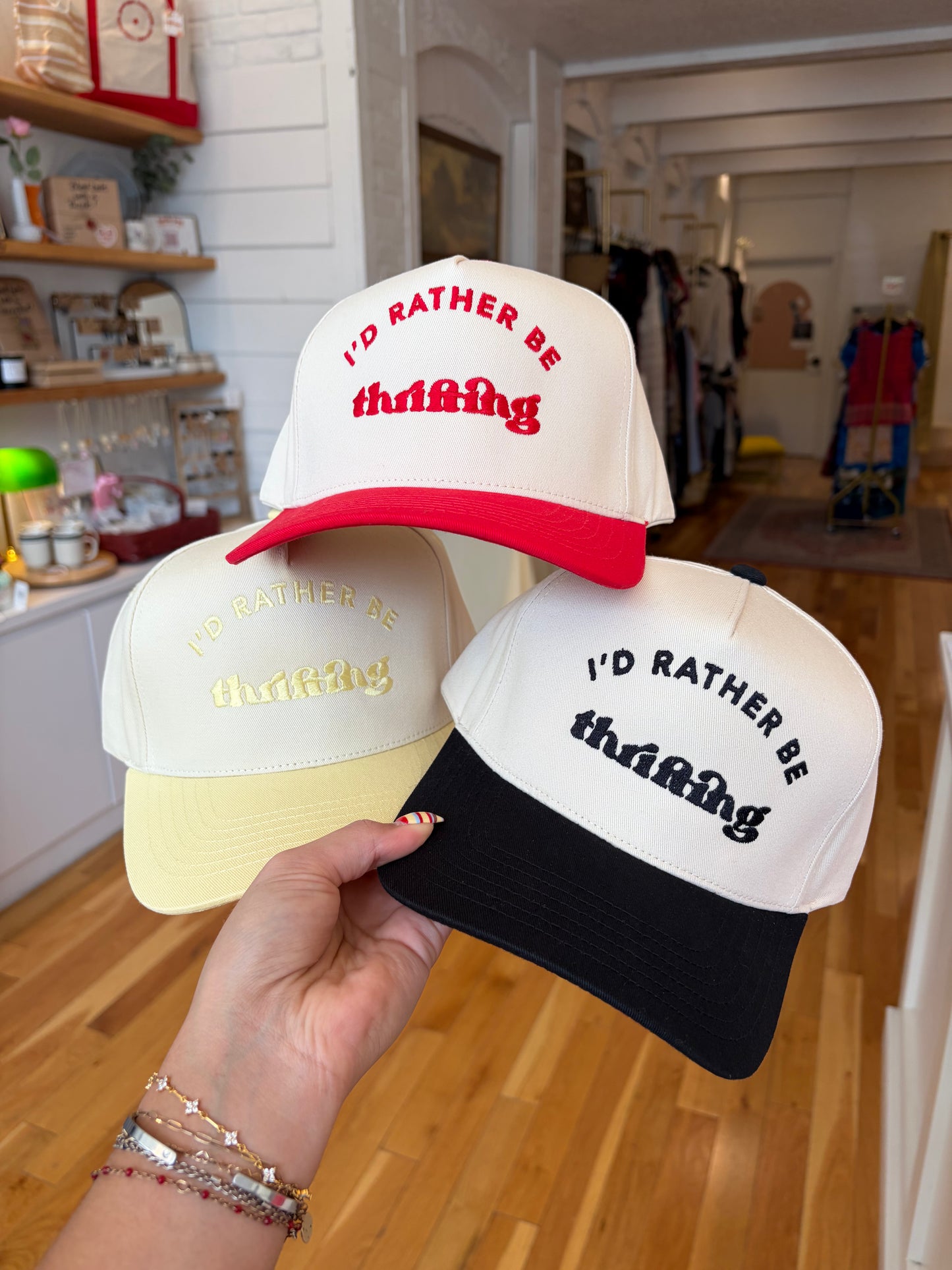 Rather Be Thrifting Trucker Hat